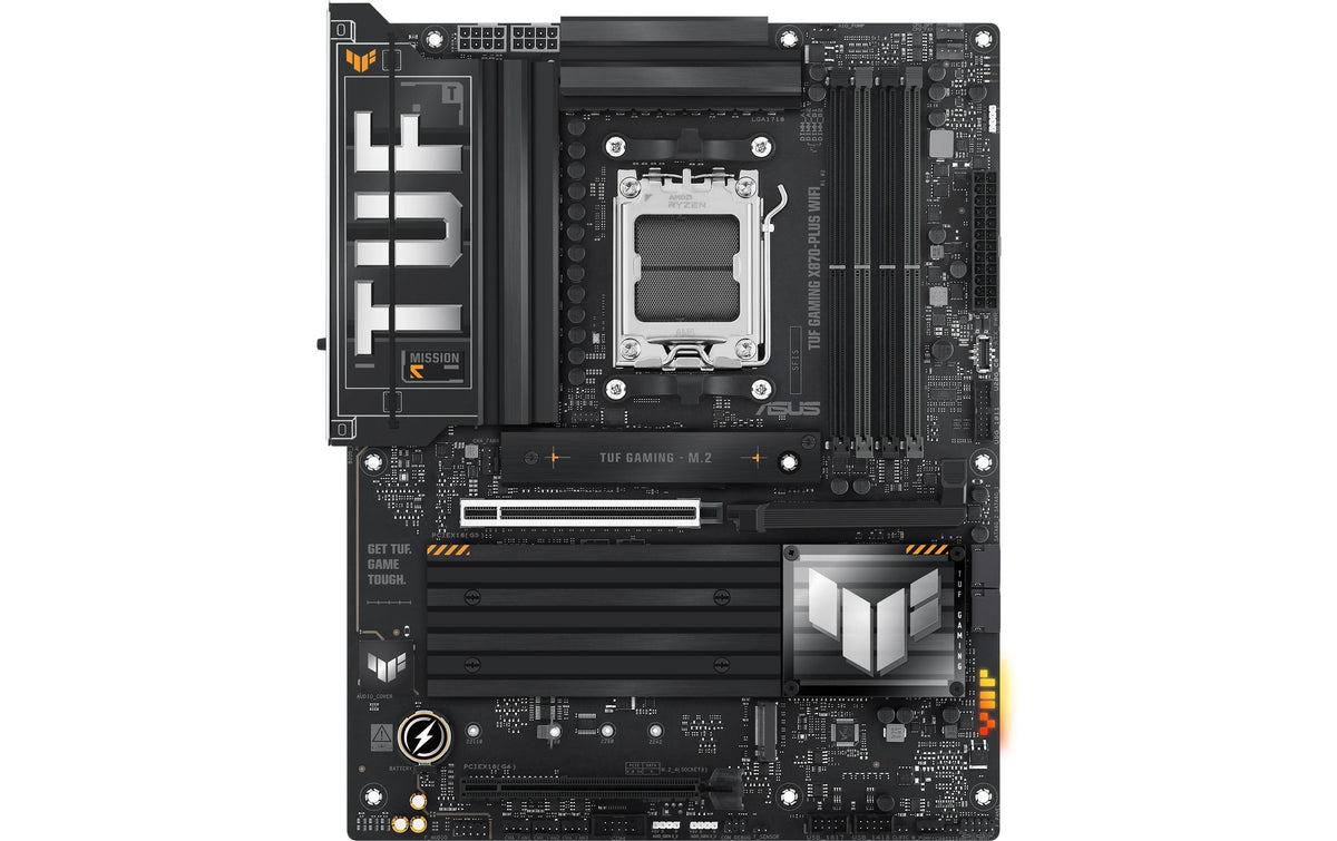 ASUS TUF GAMING X870-PLUS WIFI – Mainboard – AM5, AMD X870, ATX, DDR5