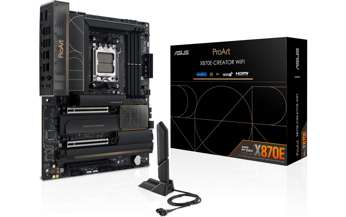 ASUS ProArt X870E-CREATOR WIFI – Mainboard – AM5, AMD X870E, ATX, DDR5