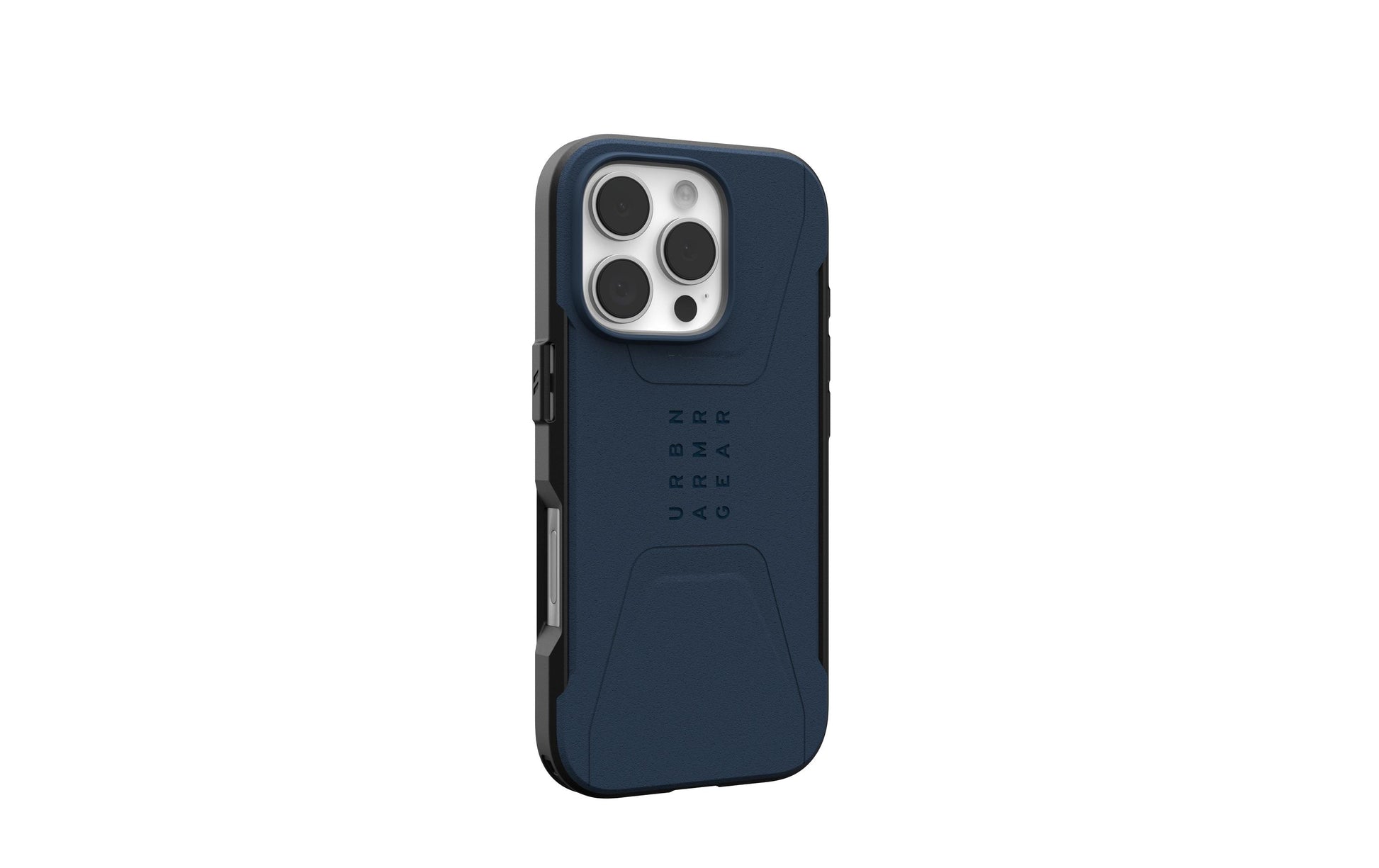 Urban Armor Gear Backcover Civilian – für Apple iPhone 16 Pro – navy – MagSafe-kompatibel