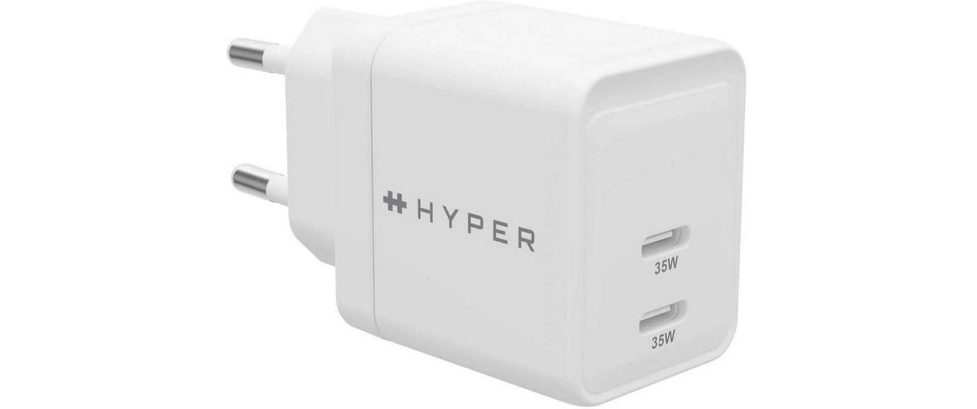 Hyper HyperJuice Ladegerät – 35 W, 1× USB-C, GaN – für USB-C-Geräte