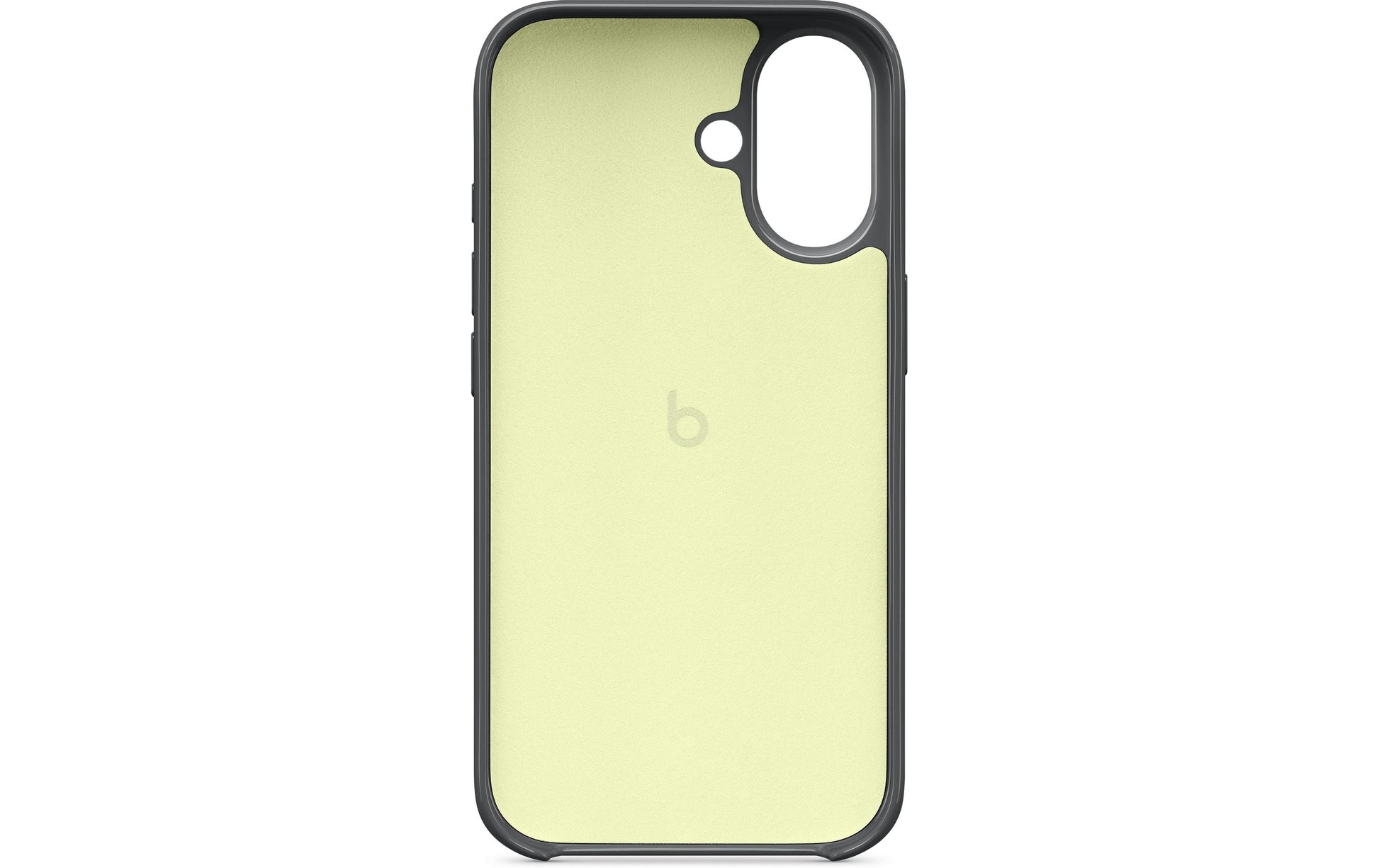 Apple Backcover – für Apple iPhone 16, MagSafe, PC+TPU+Mikrofaser, Schwarz