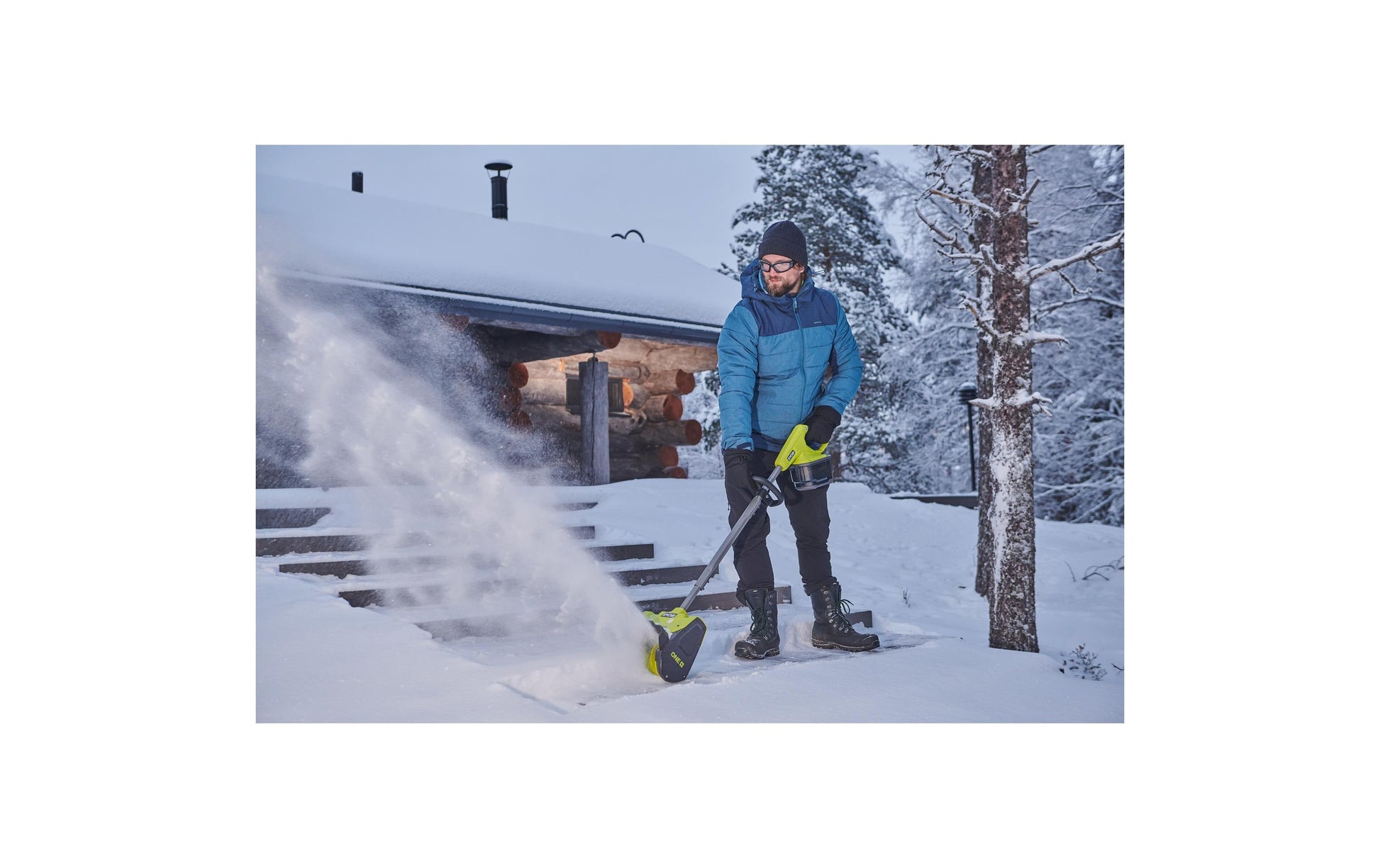 Ryobi RY18ST25A-140 Akku-Schneefräse – 18 V – 250 mm – 1×4,0 Ah & Ladegerät