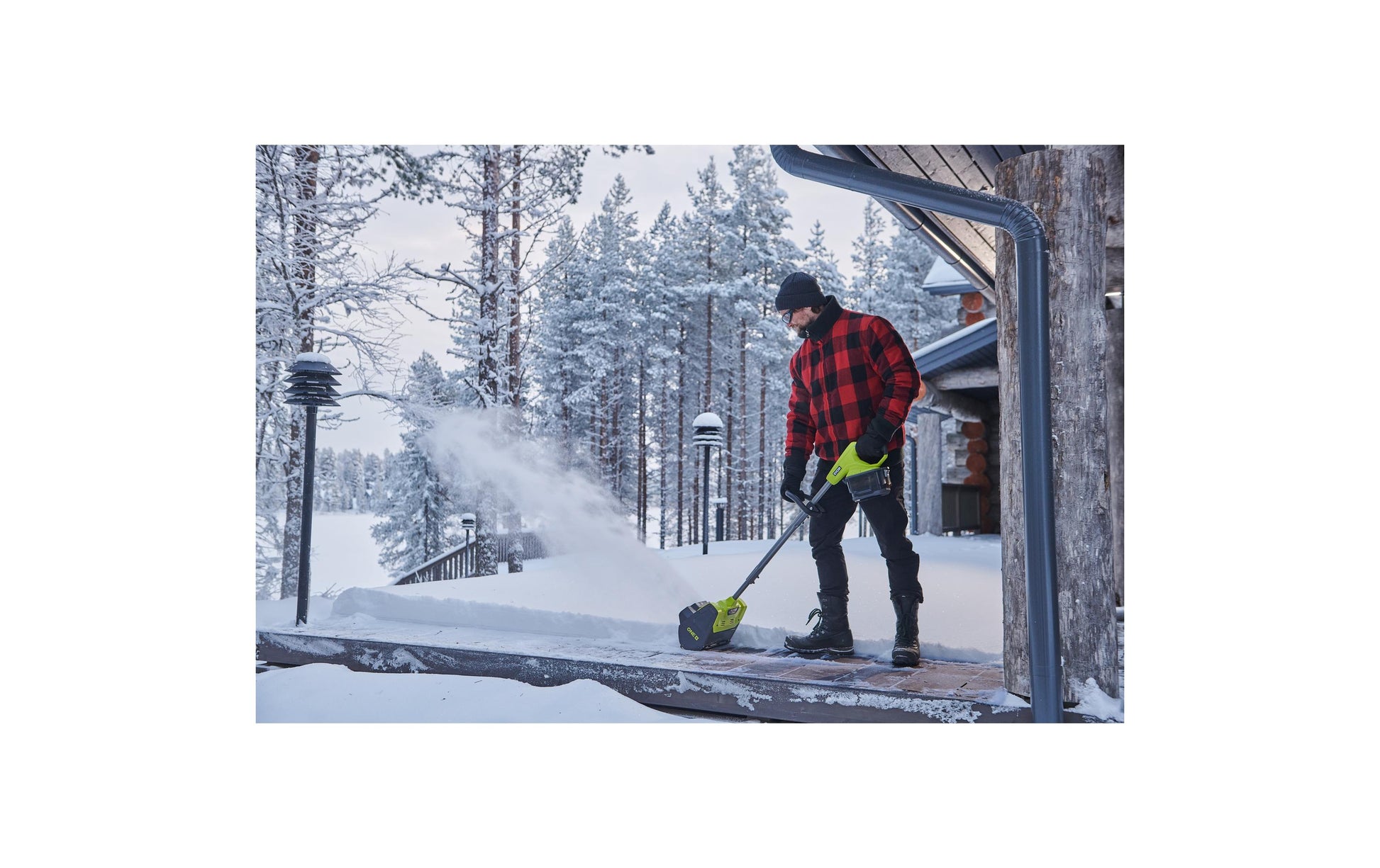 Ryobi RY18ST25A-0 Akku-Schneefräse – 18 V – 25 cm – Solo