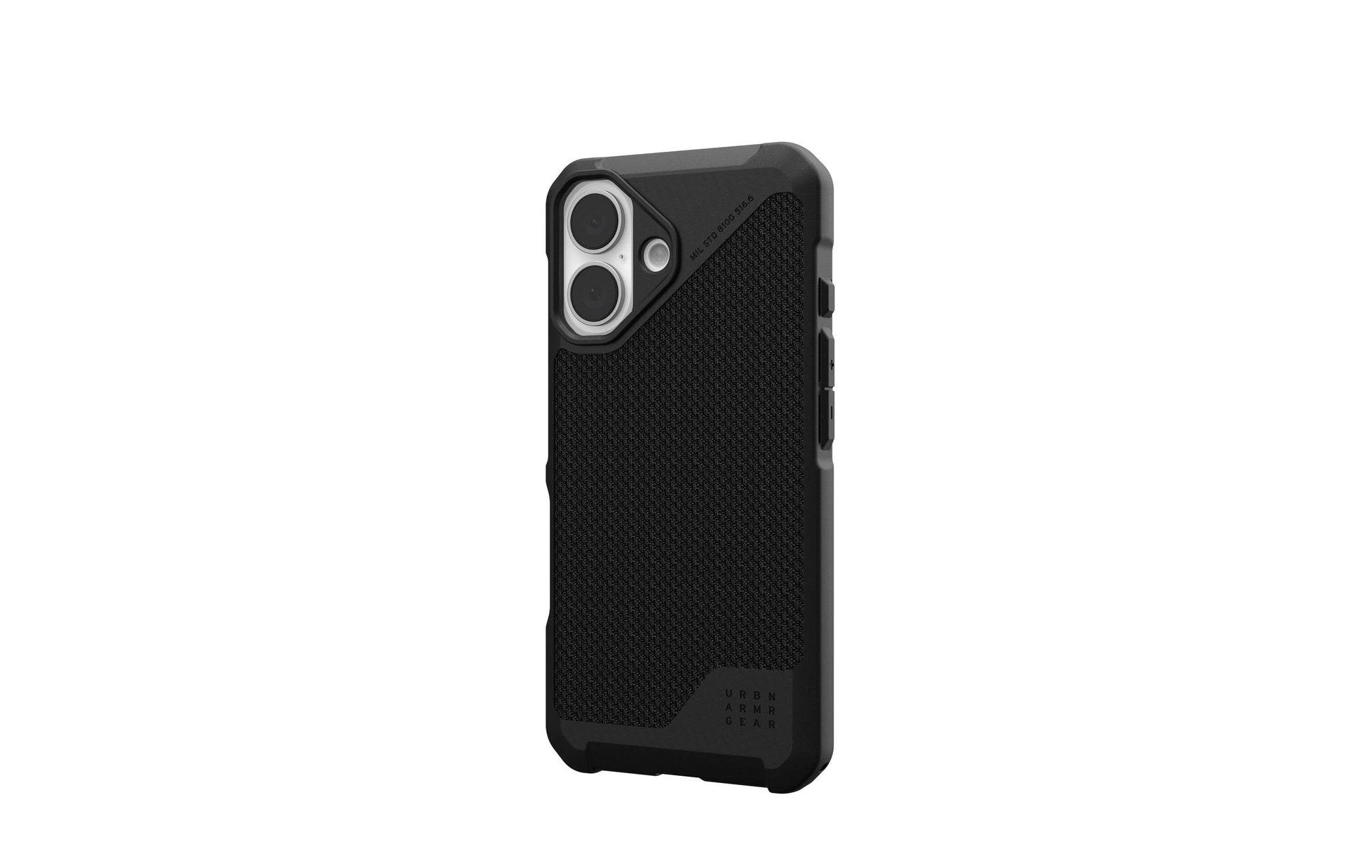 Urban Armor Gear UAG Metropolis LT – Rückcover – für Apple iPhone 16, MagSafe, TPU, Schwarz, bis 5,4 m sturzsicher