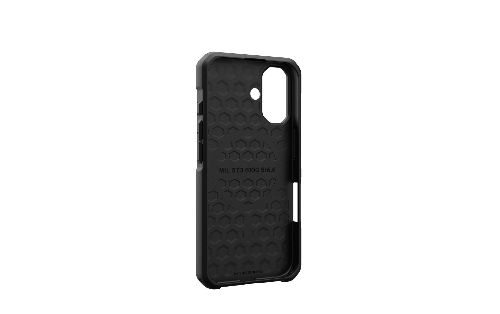Urban Armor Gear UAG Metropolis LT – Rückcover – für Apple iPhone 16, MagSafe, TPU, Schwarz, bis 5,4 m sturzsicher