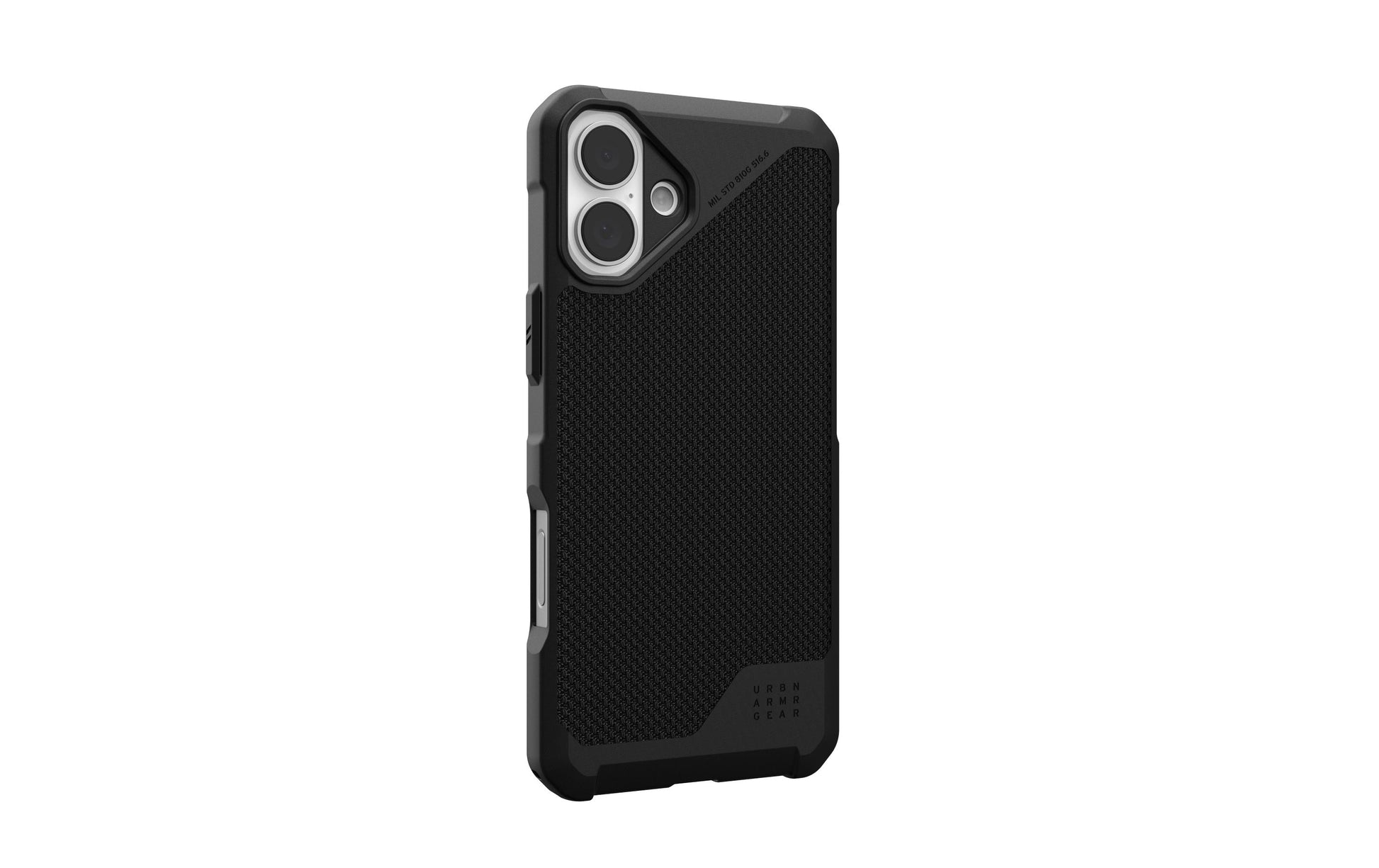 Urban Armor Gear Backcover Metropolis LT – für Apple iPhone 16 Plus – schwarz – TPU, MagSafe-kompatibel