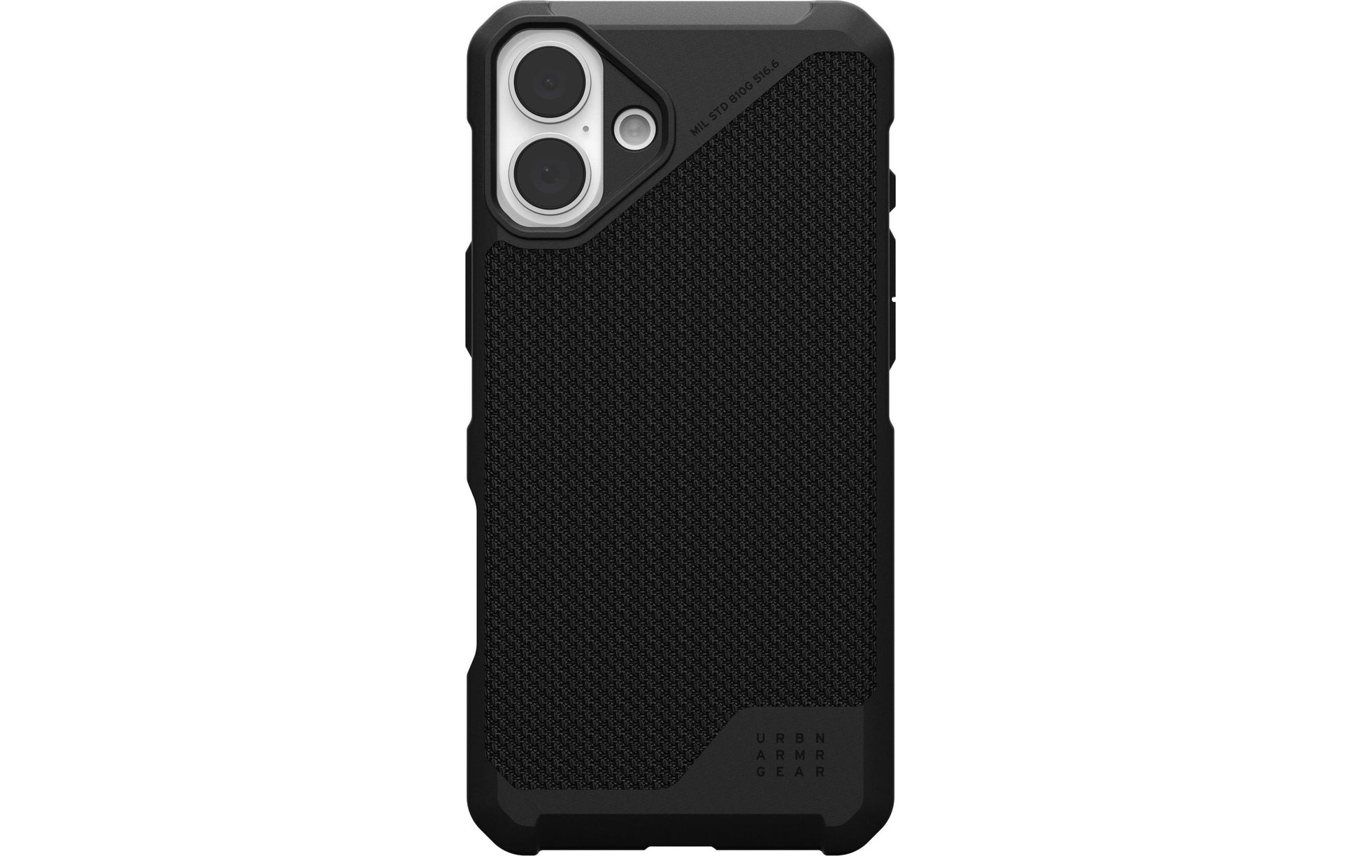 Urban Armor Gear Backcover Metropolis LT – für Apple iPhone 16 Plus – schwarz – TPU, MagSafe-kompatibel