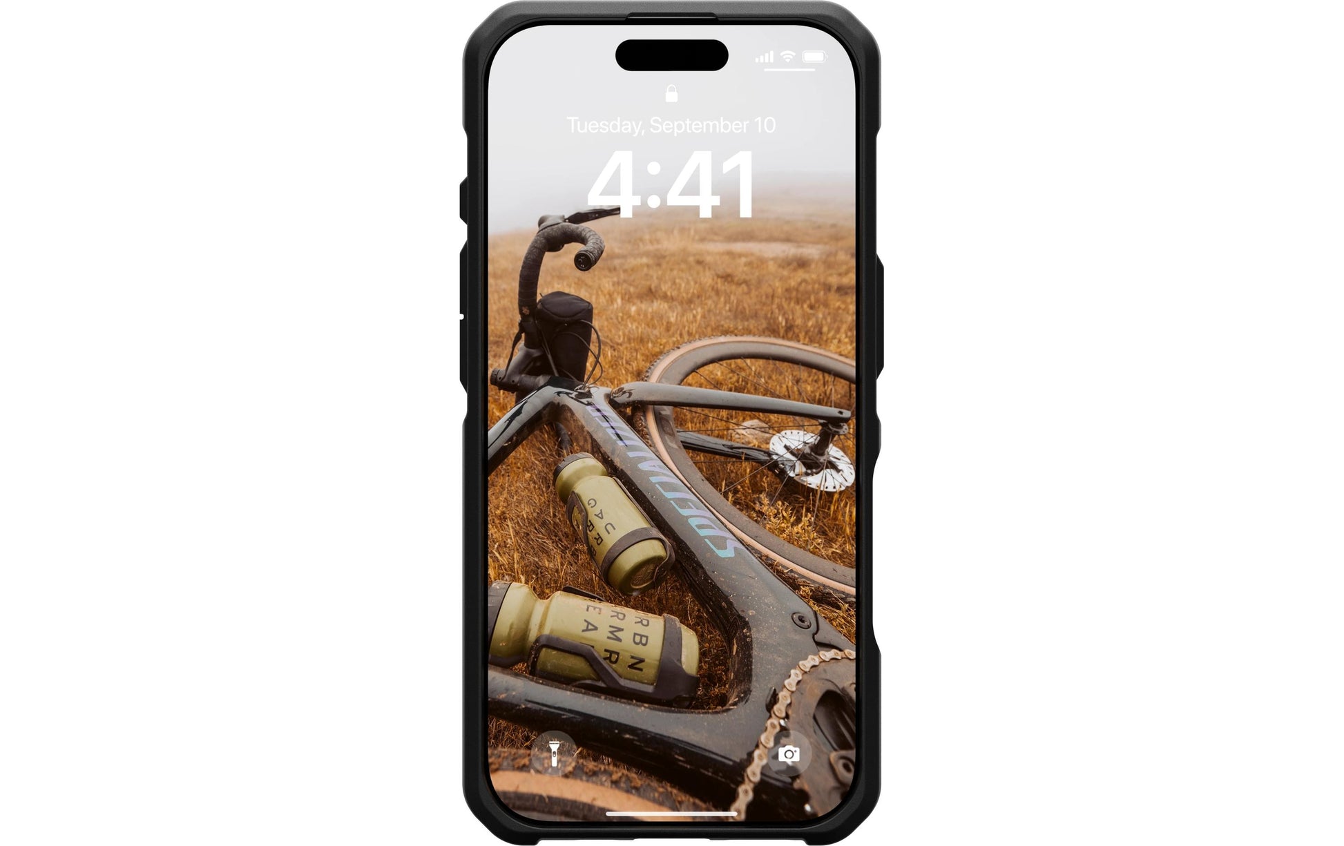 Urban Armor Gear UAG – Backcover Metropolis LT – für Apple iPhone 16 Pro – schwarz – Kevlar – MagSafe-kompatibel