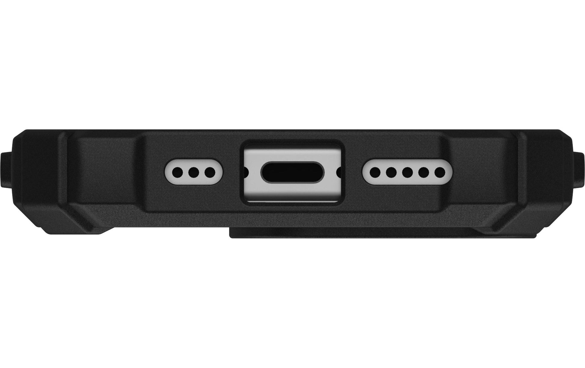Urban Armor Gear Backcover – für Apple iPhone 16 Pro – schwarz/transparent – MagSafe-kompatibel