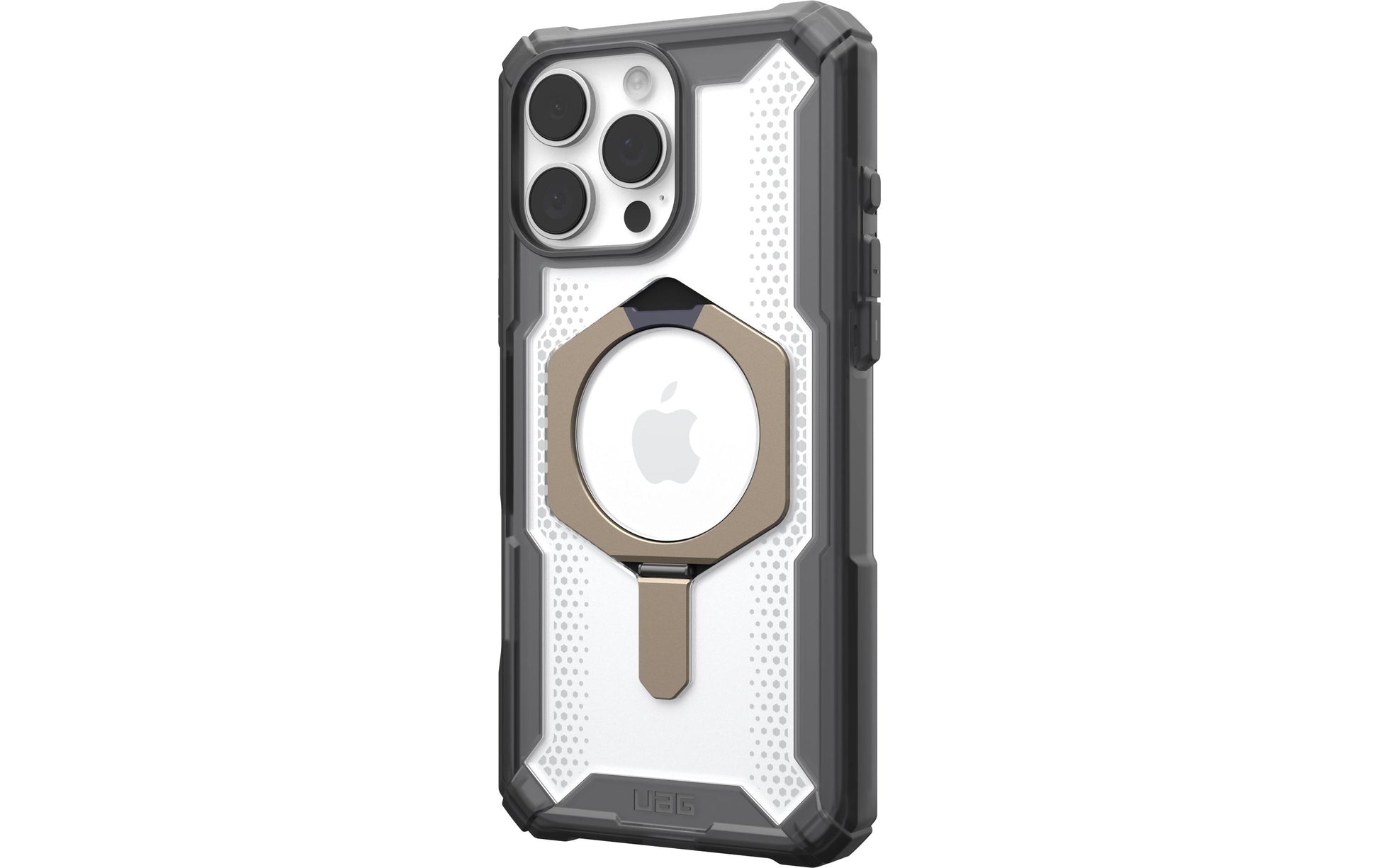 Urban Armor Gear UAG – Backcover – für Apple iPhone 16 Pro Max – Grau/Titanium – MagSafe-kompatibel, absturzsicher bis 6 m