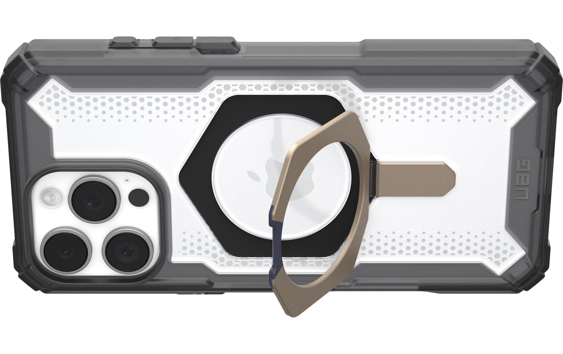 Urban Armor Gear UAG – Backcover – für Apple iPhone 16 Pro Max – Grau/Titanium – MagSafe-kompatibel, absturzsicher bis 6 m
