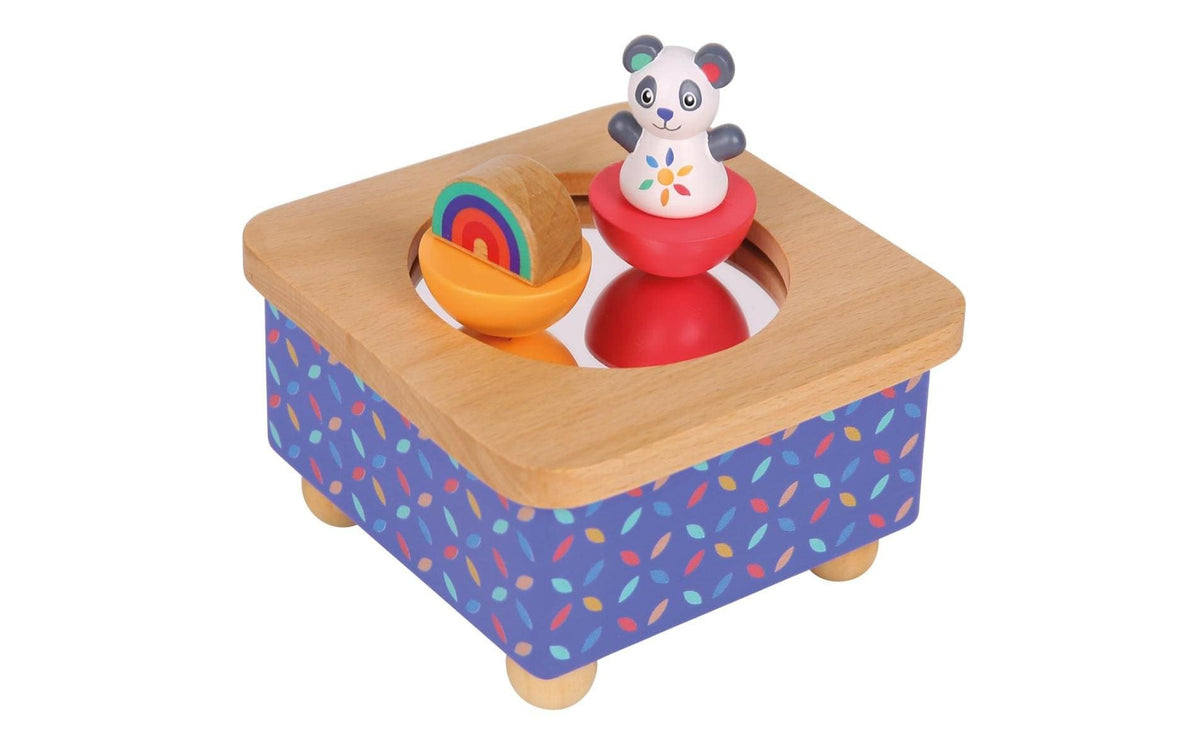 Spielba holzspielwaren Spielzeug-Musikinstrument – Panda – FSC-Holz, Mehrfarbig