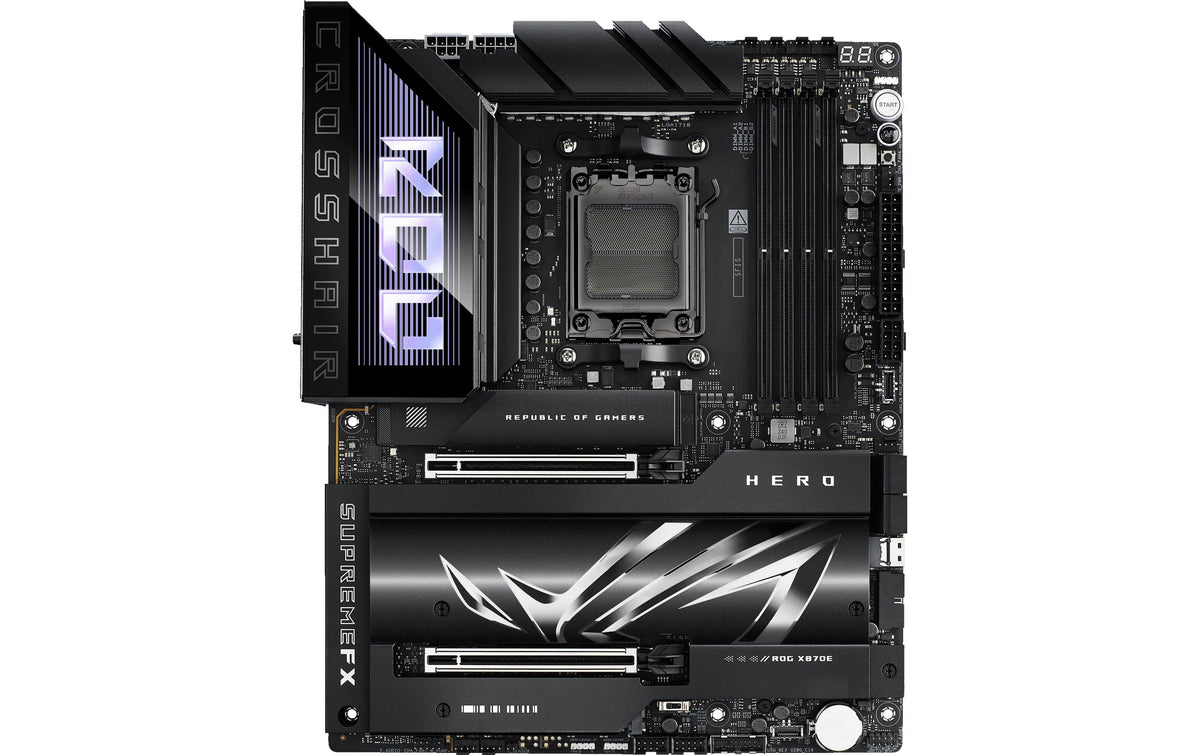ASUS ROG CROSSHAIR X870E HERO – Mainboard – Sockel AM5, AMD X870E, ATX, DDR5