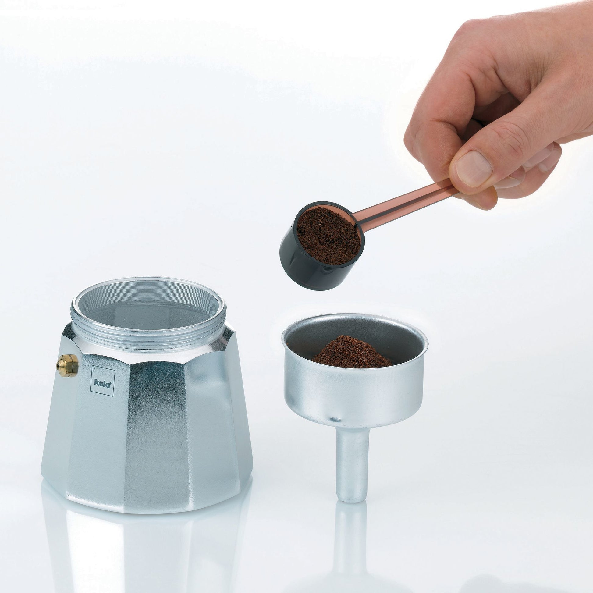 Kela French Press / Kaffeebereiter – 6 Tassen, Aluminium