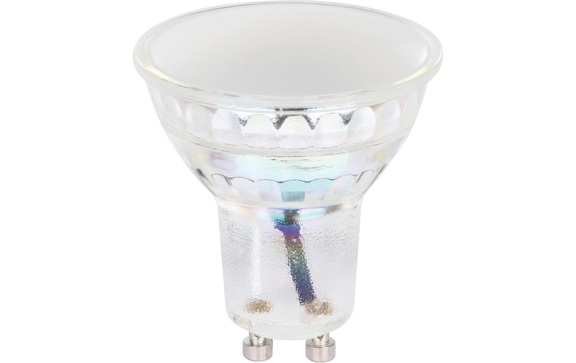 EGLO LED-Reflektor GU10 – 500 lm, 5,8 W, Neutralweiss 4000 K, 360°, dimmbar – 1 Stk., Glas