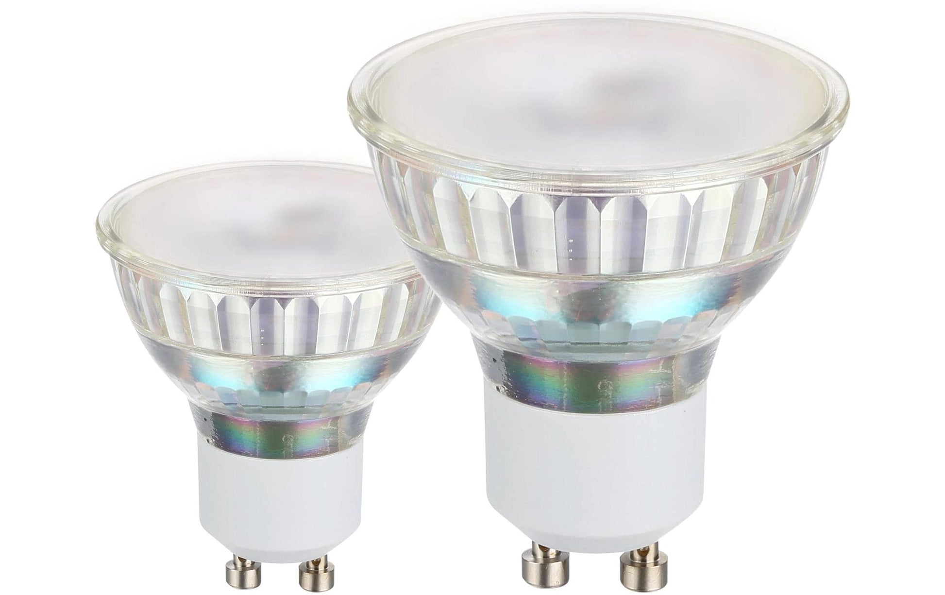 EGLO Leuchtmittel GU10 Twistline – Warmweiss 3000 K, 250 lm, 2,8 W – IP20 – 2 Stk. – Glas