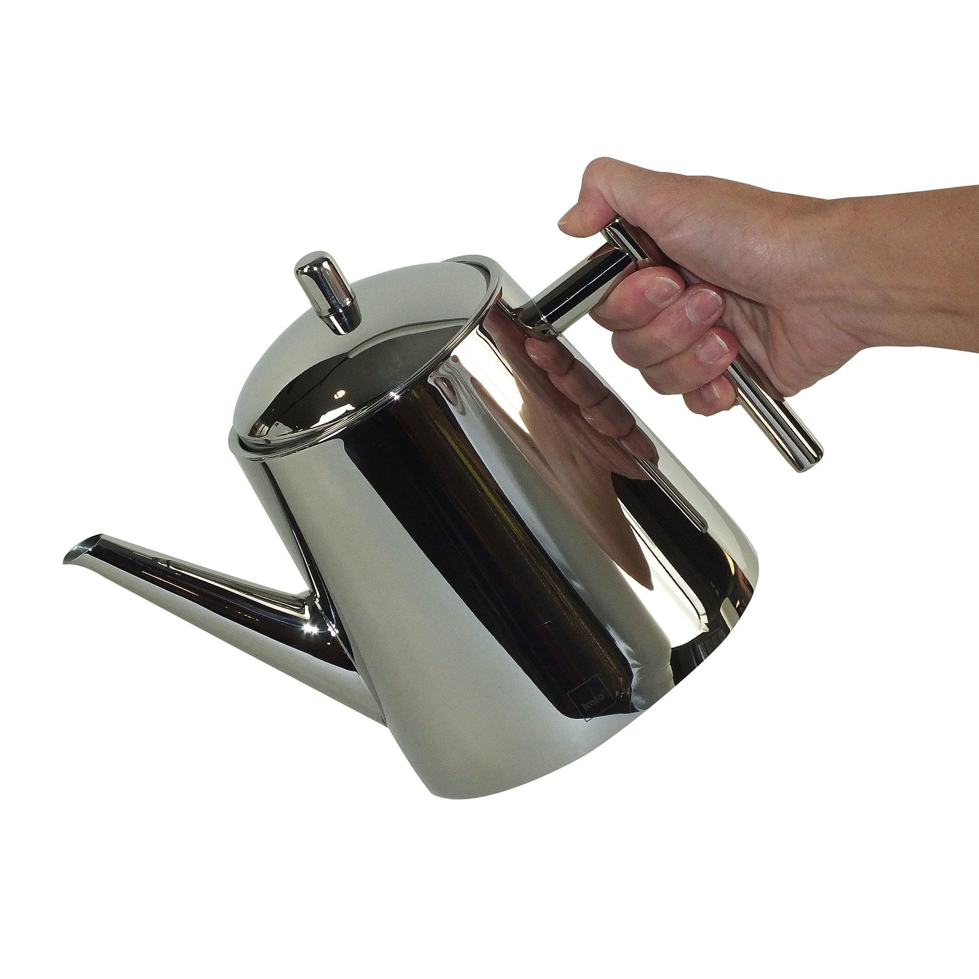 Kela Teekanne, 0,9 l, Edelstahl, Edelstahl-Teesieb