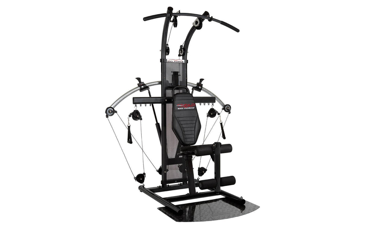 Hammer FINNLO by HAMMER Kraftstation, Bio Force Extreme, 135,0 cm × 170,0 cm × 208,0 cm, Anthrazit, mit Seilzug