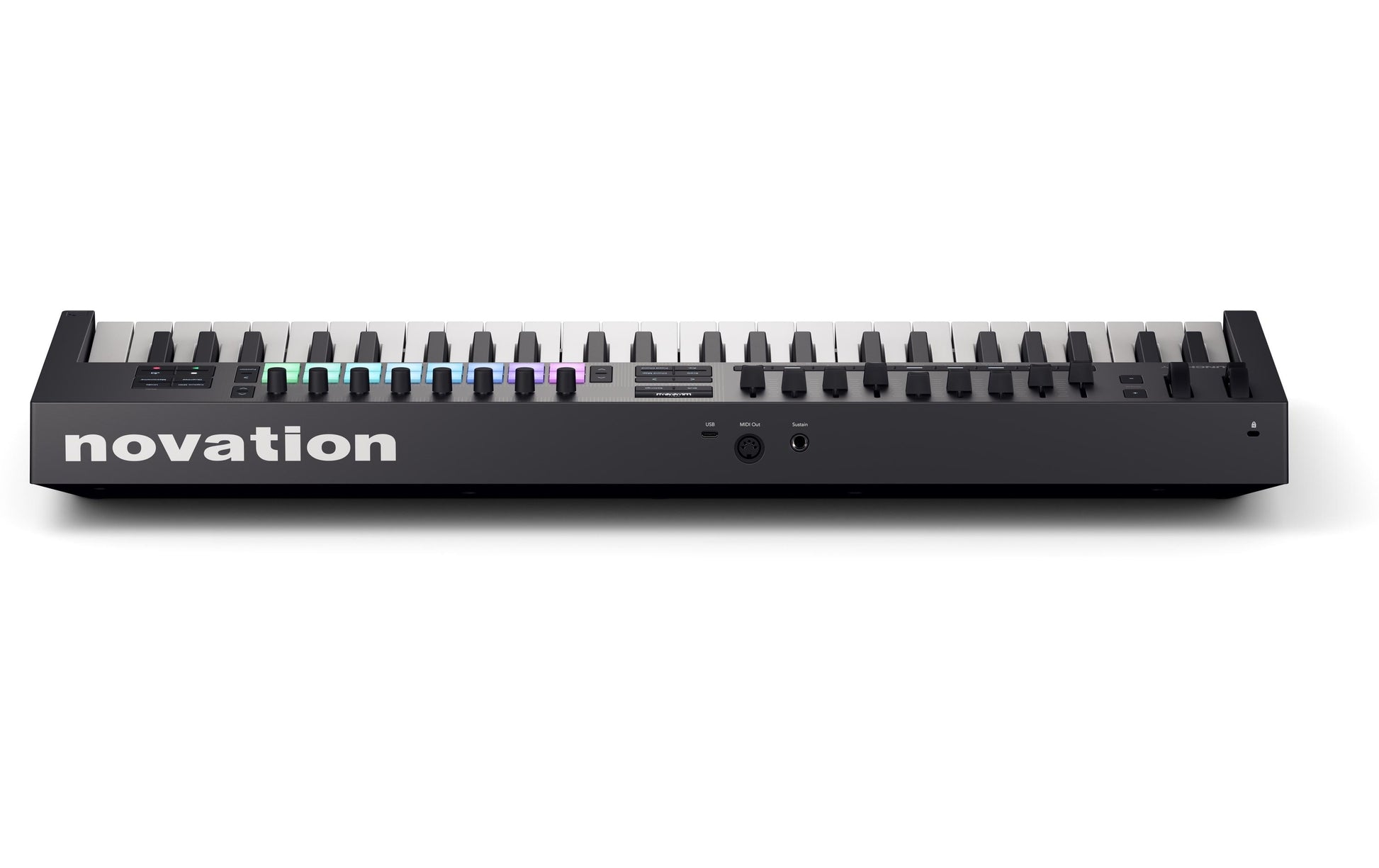 Novation Launchkey 49 Mk4 – Tastatur – kabelgebunden (USB) – halbgewichtet – Schwarz