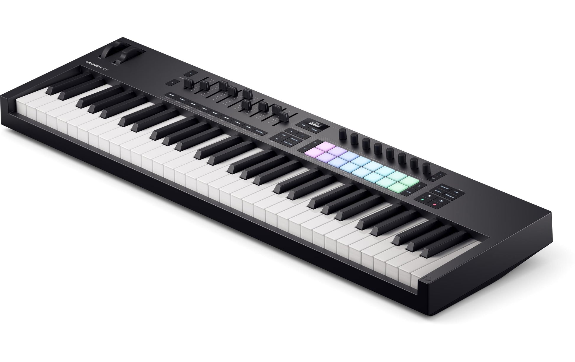 Novation Launchkey 61 Mk4 – 61-Tasten MIDI-Controller, halbgewichtete Tasten, USB, Schwarz
