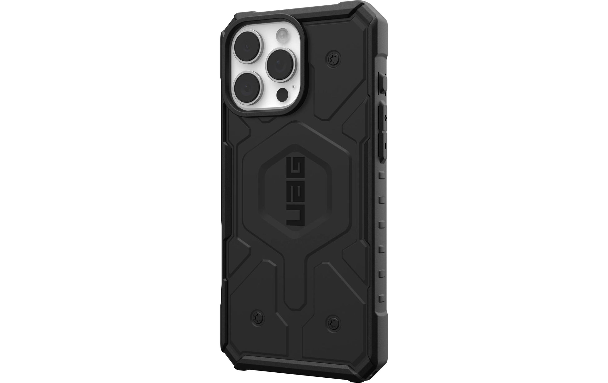 Urban Armor Gear UAG Pathfinder Mag Backcover – für Apple iPhone 16 Pro Max, TPU, Schwarz, bis 5,5 m sturzsicher