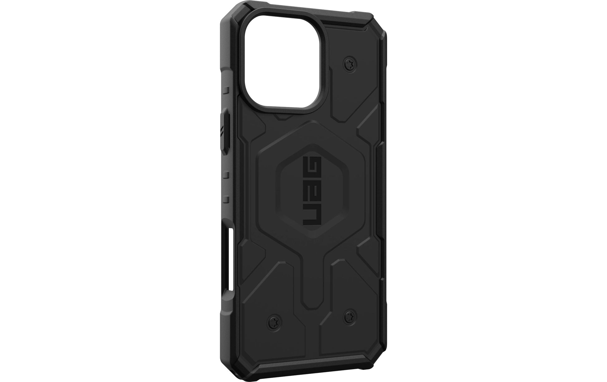 Urban Armor Gear UAG Pathfinder Mag Backcover – für Apple iPhone 16 Pro Max, TPU, Schwarz, bis 5,5 m sturzsicher