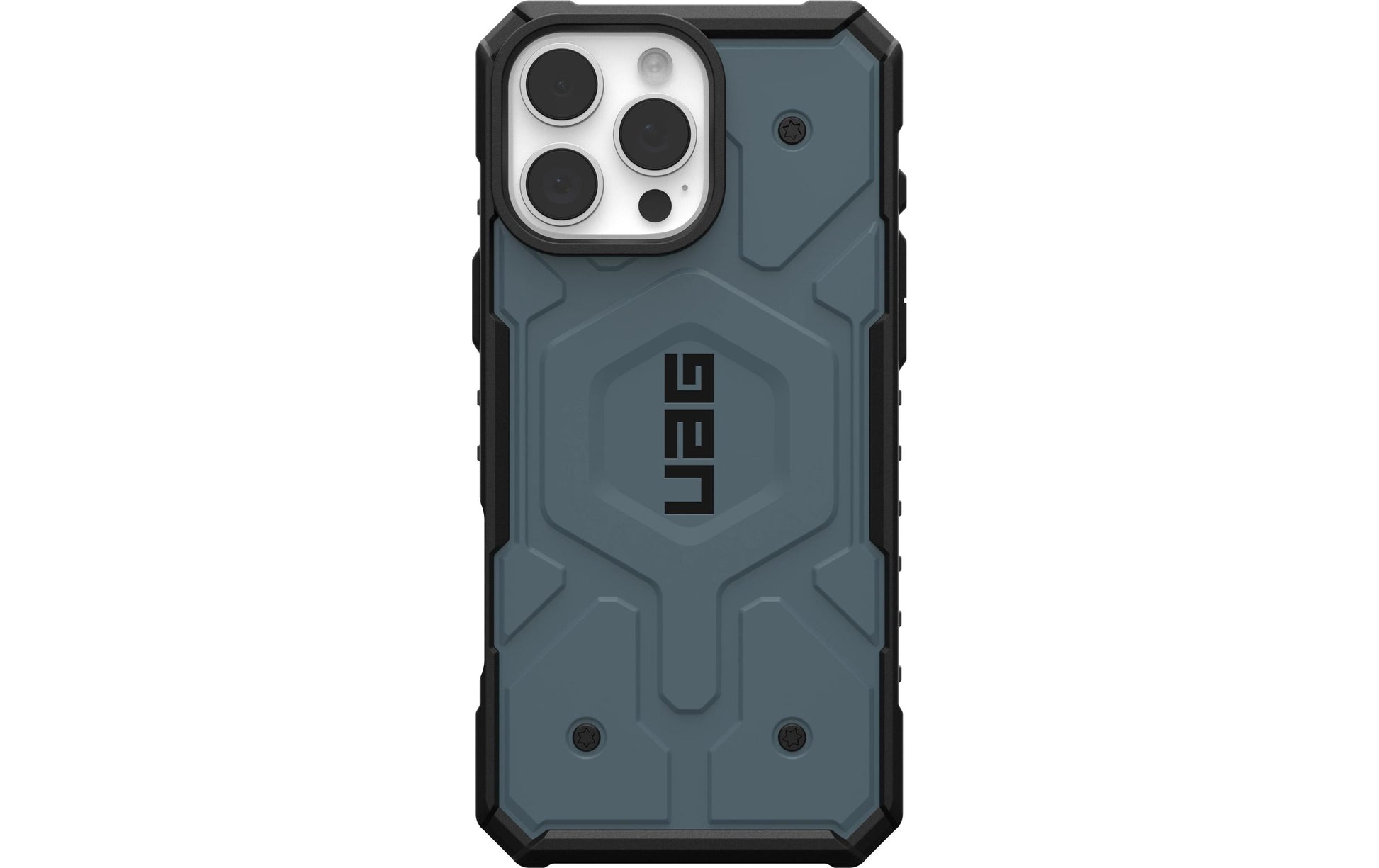 Urban Armor Gear UAG Pathfinder – Rückcover – für Apple iPhone 16 Pro Max, MagSafe, TPU, Himmelblau, bis 5,5 m Sturzsicher
