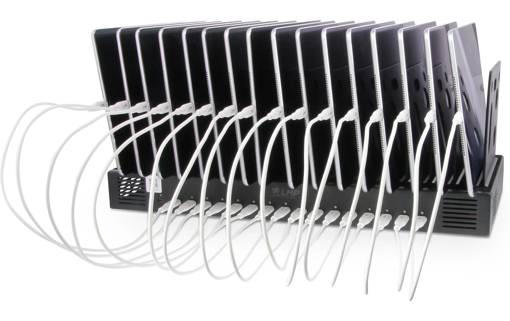 LMP SmartCharge 500 HKC Ladestation – 500 W, mit Halterung – für iPad, iPhone, USB-C