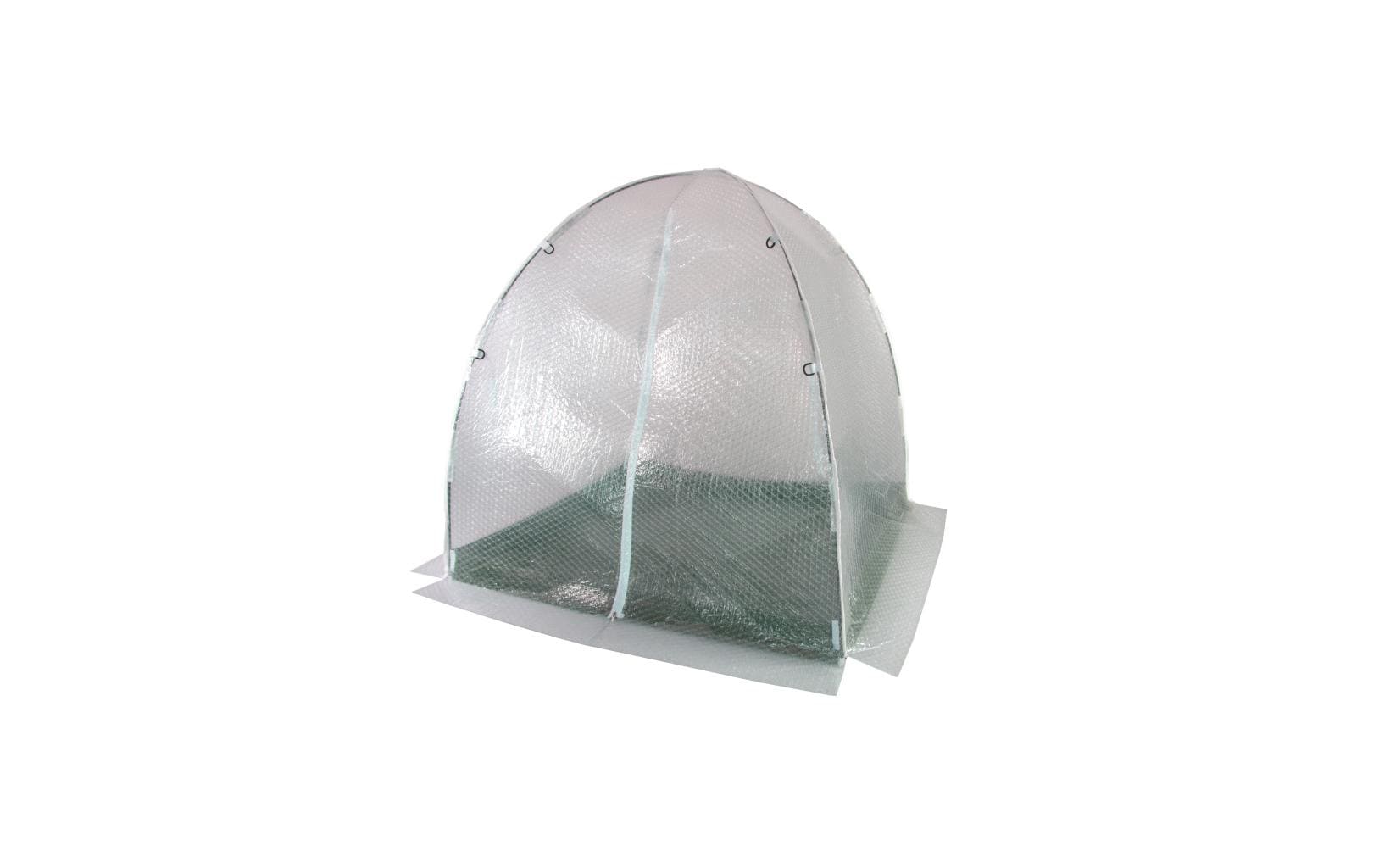 Colibri Winterhaube – 150 × 150 × 150 cm, Pflanzenvlies, Grün, Transparent