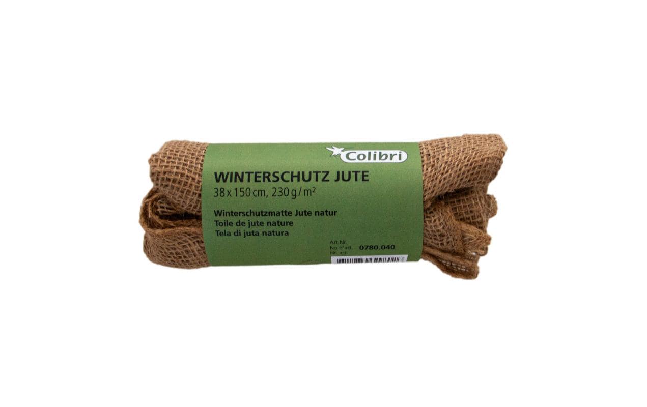 Colibri Pflanzenvlies – 38 × 150 cm, Mehrfarbig, Jute, 230 g/m²