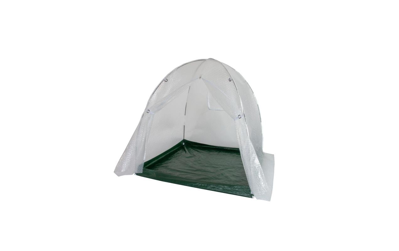 Colibri Winterhaube – 150 × 150 × 150 cm, Pflanzenvlies, Grün, Transparent