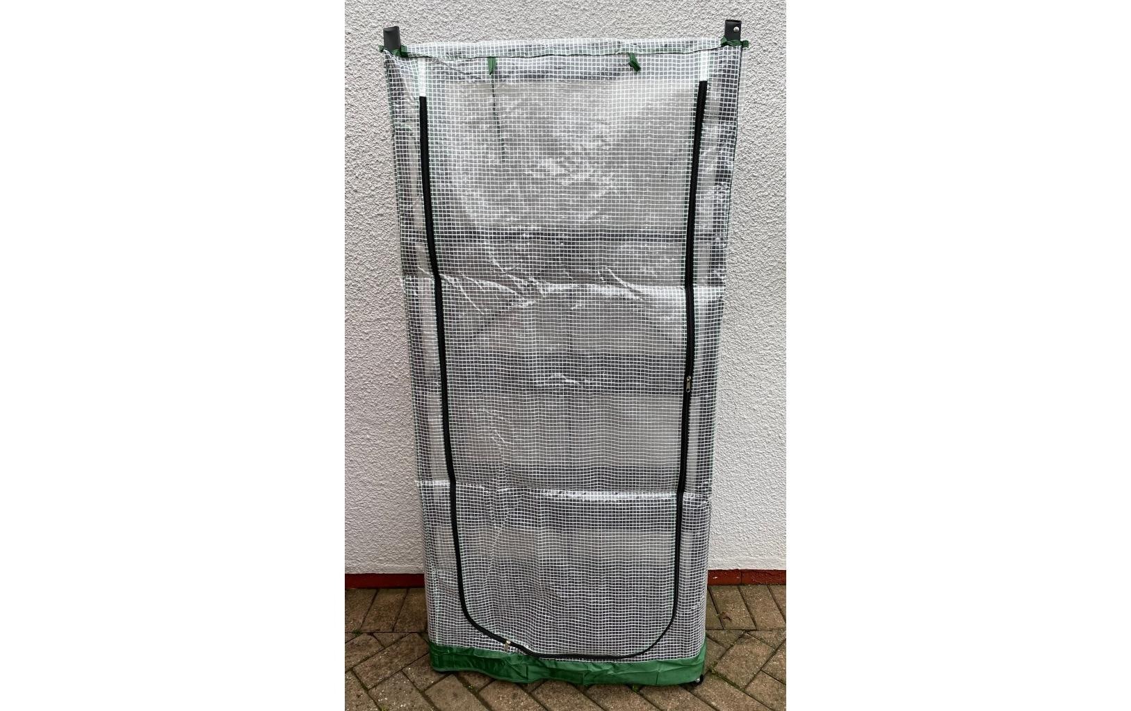 Colibri Multiflex 5 Gewächshaus – Stahl – Schwarz – 5 Regale – 715 × 1630 × 340 mm