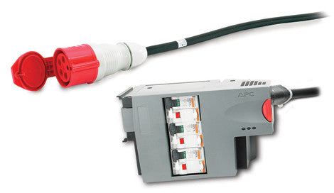 APC Backfeed-Box – 400 V, 32 A, 3‑phasig, IEC 309 32A IN, 1× IEC 309 32A OUT