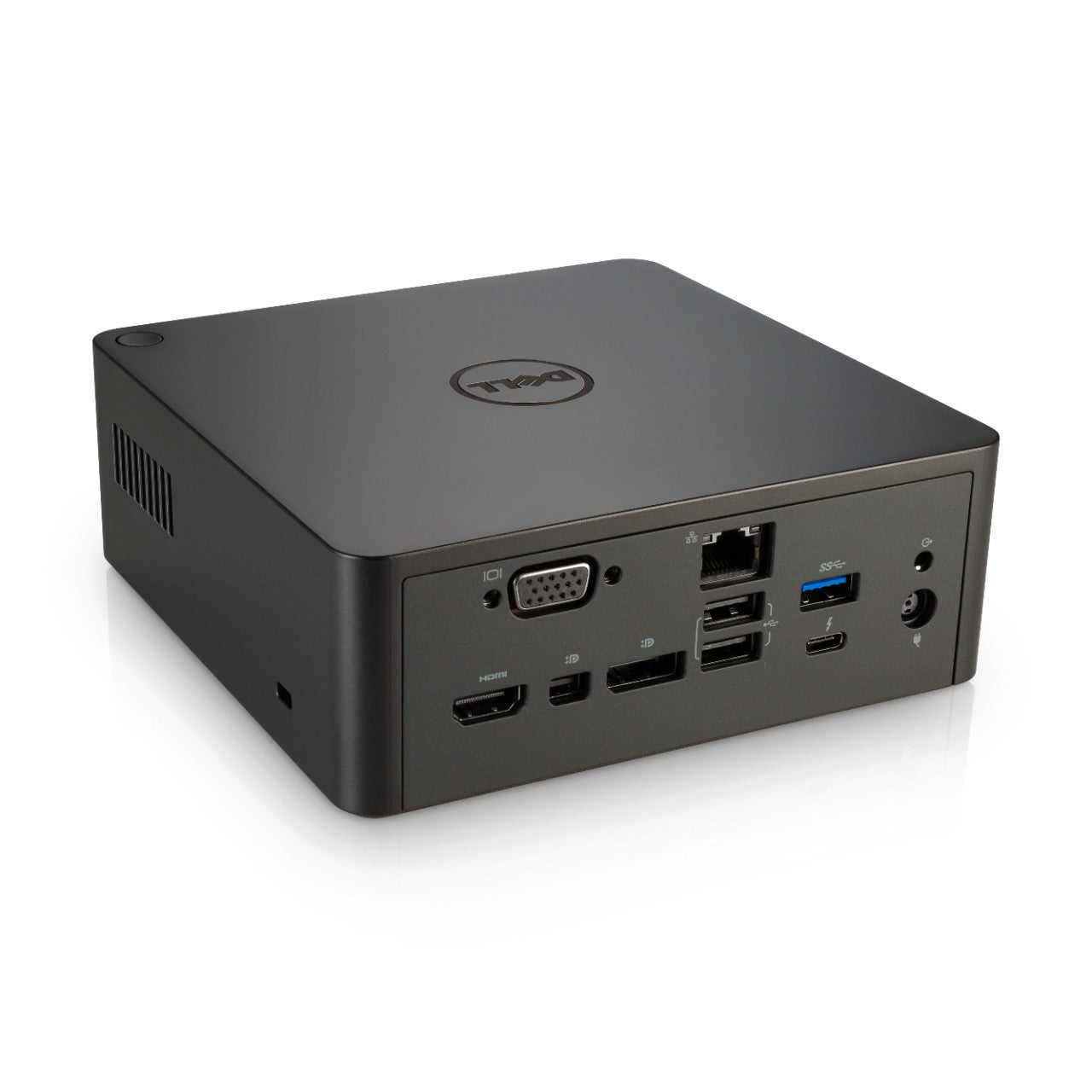 Dell TB16 Dock – Thunderbolt 3, 2× DP, 1× HDMI, 1× VGA, 5× USB-A, GbE, 3,5 mm Audio, für Dell XPS/Precision