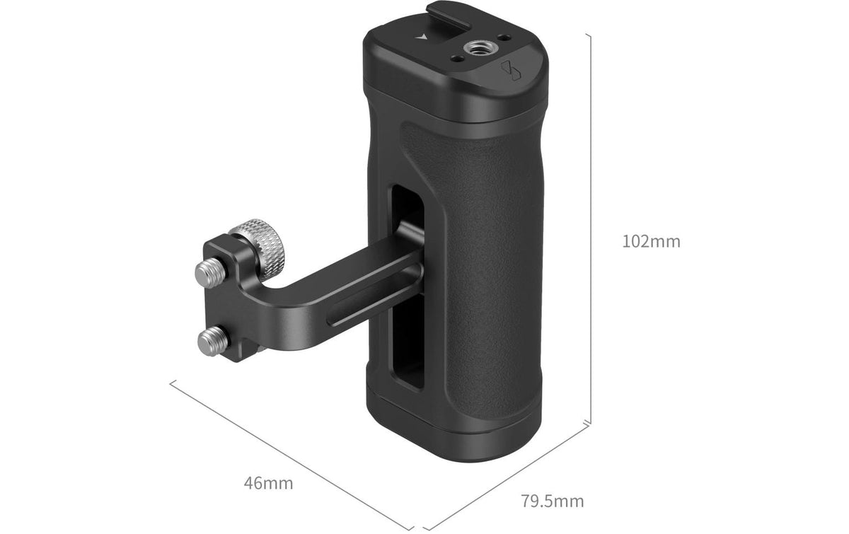 SmallRig Mini Seitenhandgriff – für Kameras mit 1/4-20" Gewinde (Abstand 18 mm) – 5 kg