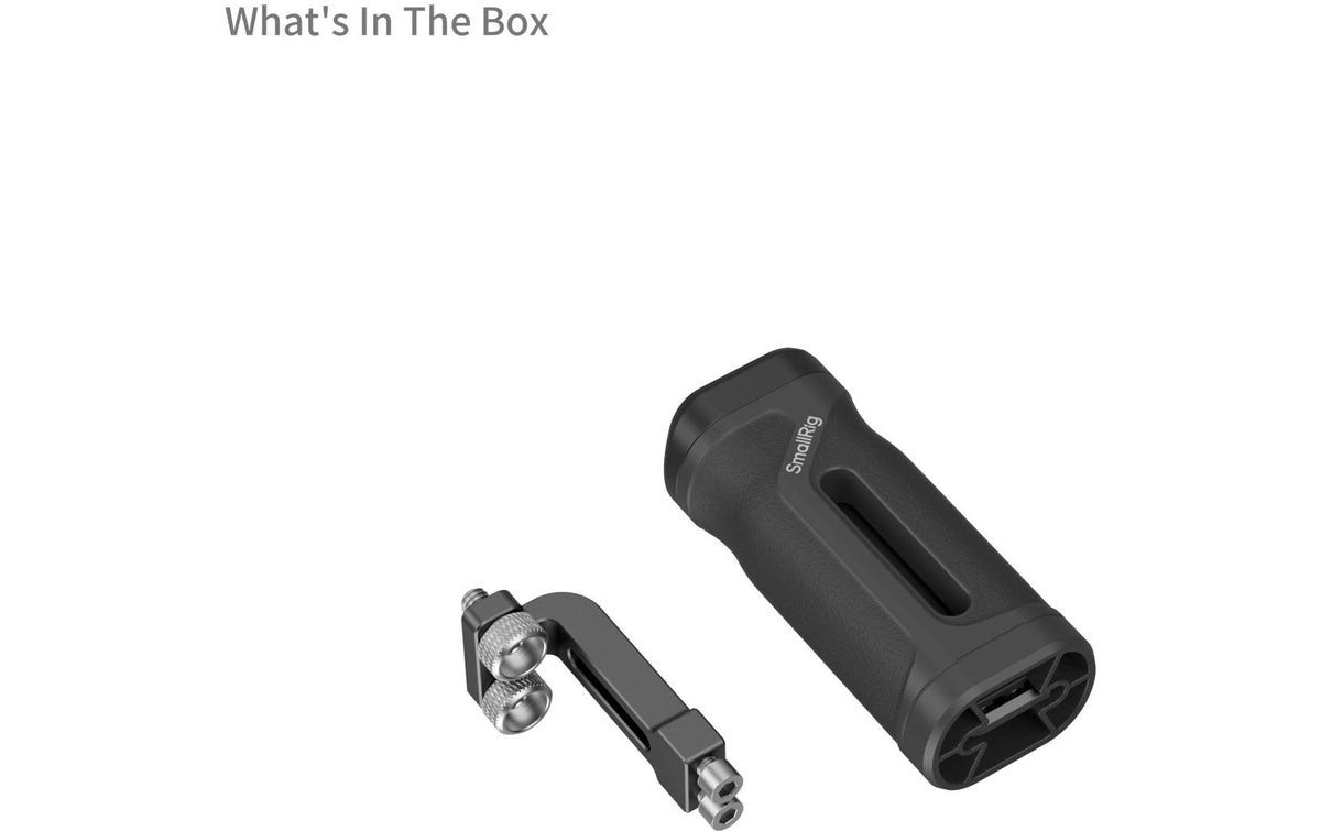 SmallRig Mini Seitenhandgriff – für Kameras mit 1/4-20" Gewinde (Abstand 18 mm) – 5 kg
