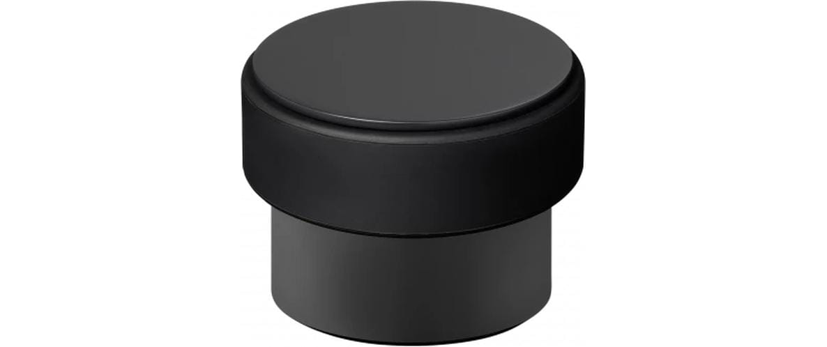 Blomus Türstopper Ø 90 × 70 mm, Silikon, Edelstahl, für Bodenmontage
