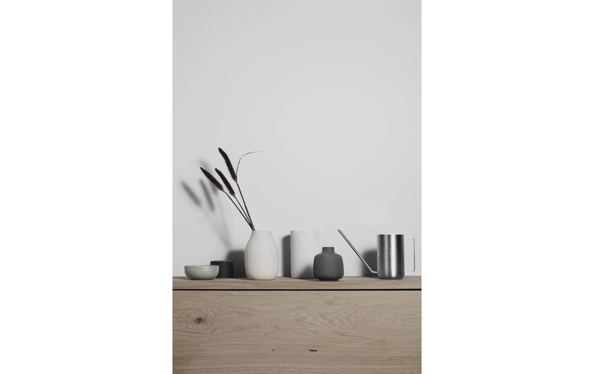 Blomus Giesskanne PLANTO – silber, Edelstahl, 32 × 19 × 11 cm, 1,5 l