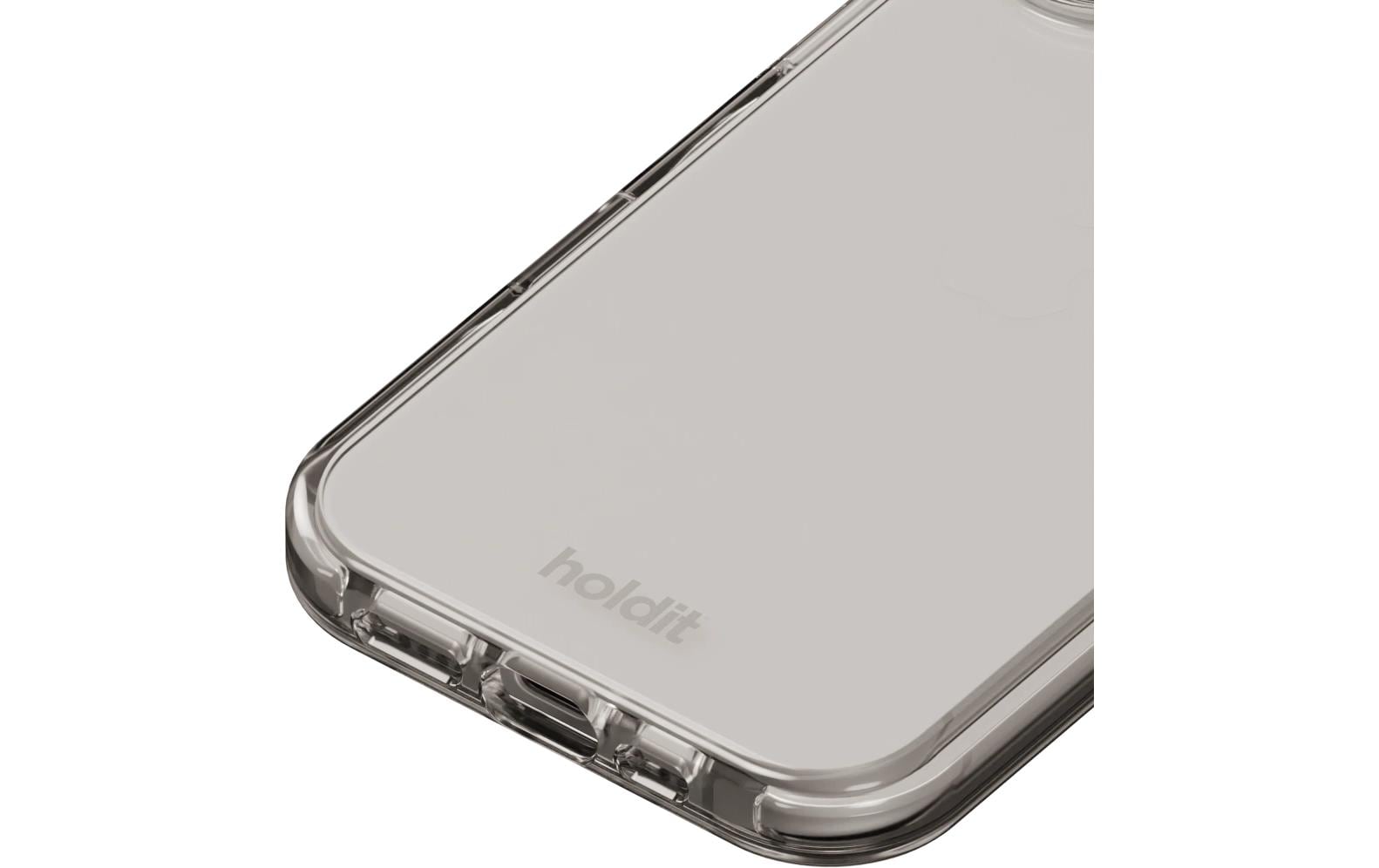 Holdit – Backcover – für Apple iPhone 16 – weiss – TPU – kabelloses Laden, schockresistent