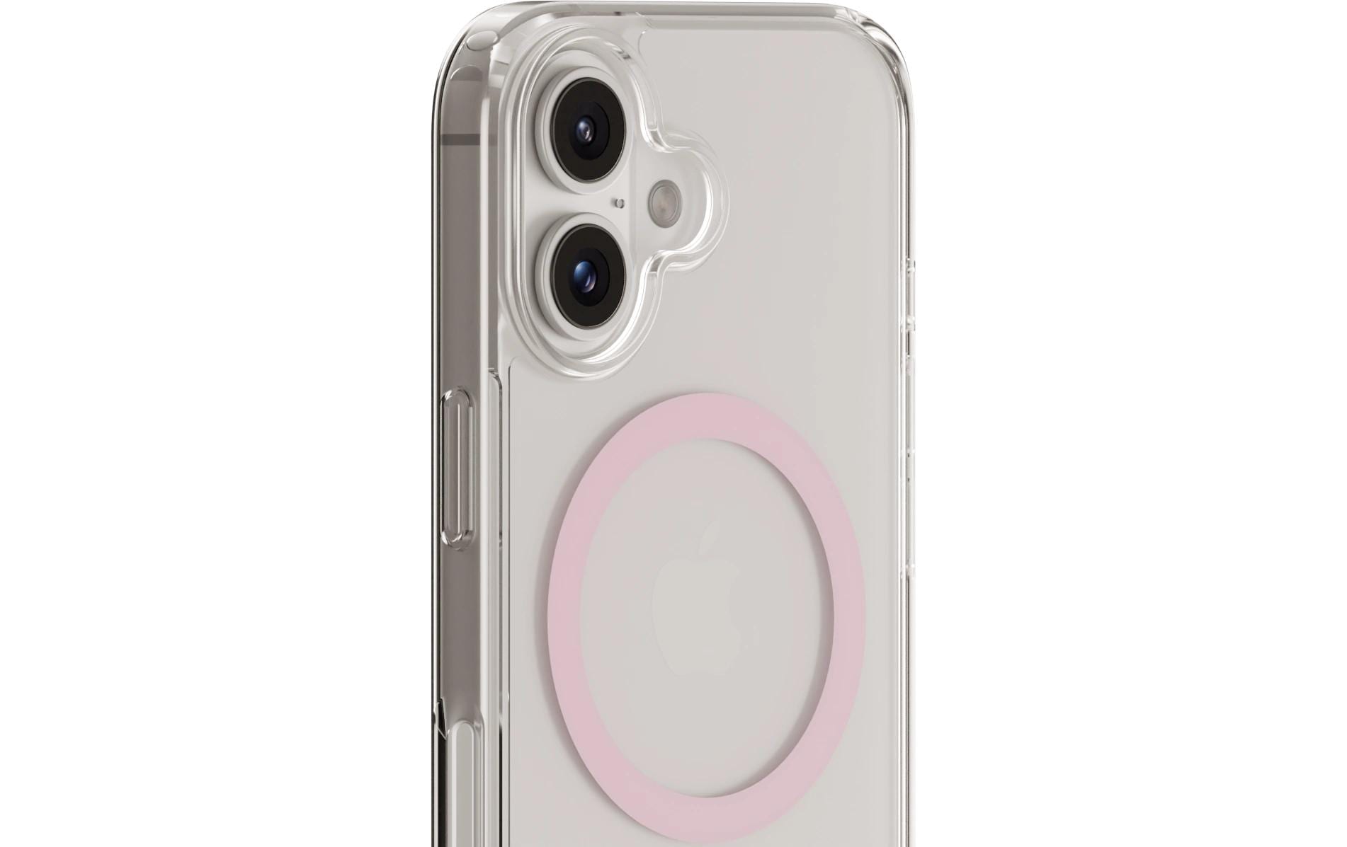 Holdit – Backcover – für Apple iPhone 16 Plus – pink/transparent – MagSafe-kompatibel