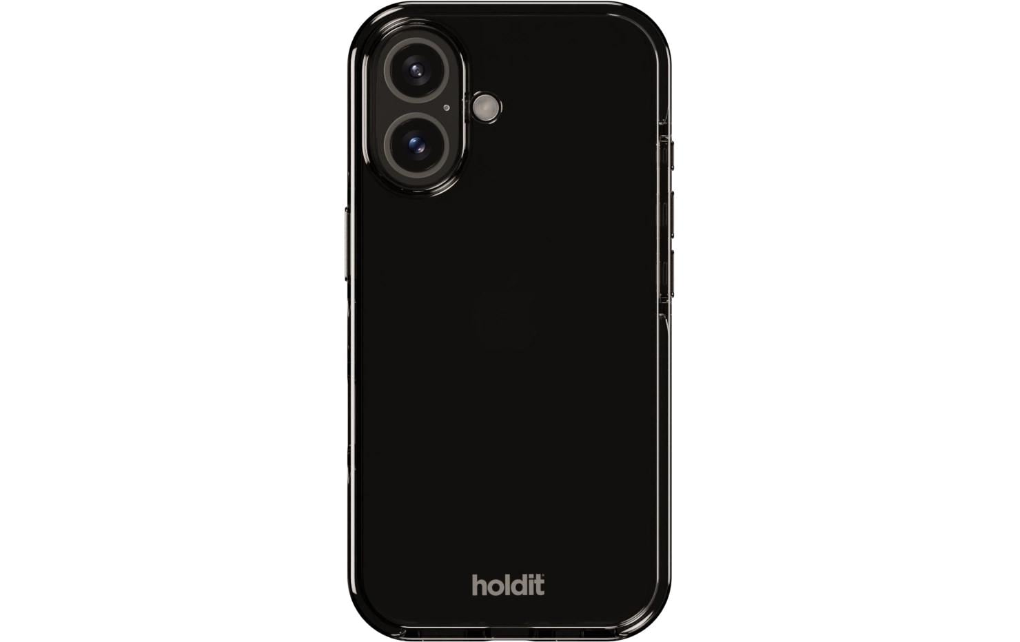 Holdit – Backcover – für Apple iPhone 16 Plus – schwarz – TPU