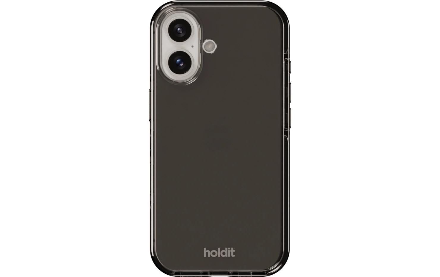 Holdit – Backcover – für Apple iPhone 16 Plus – schwarz – TPU