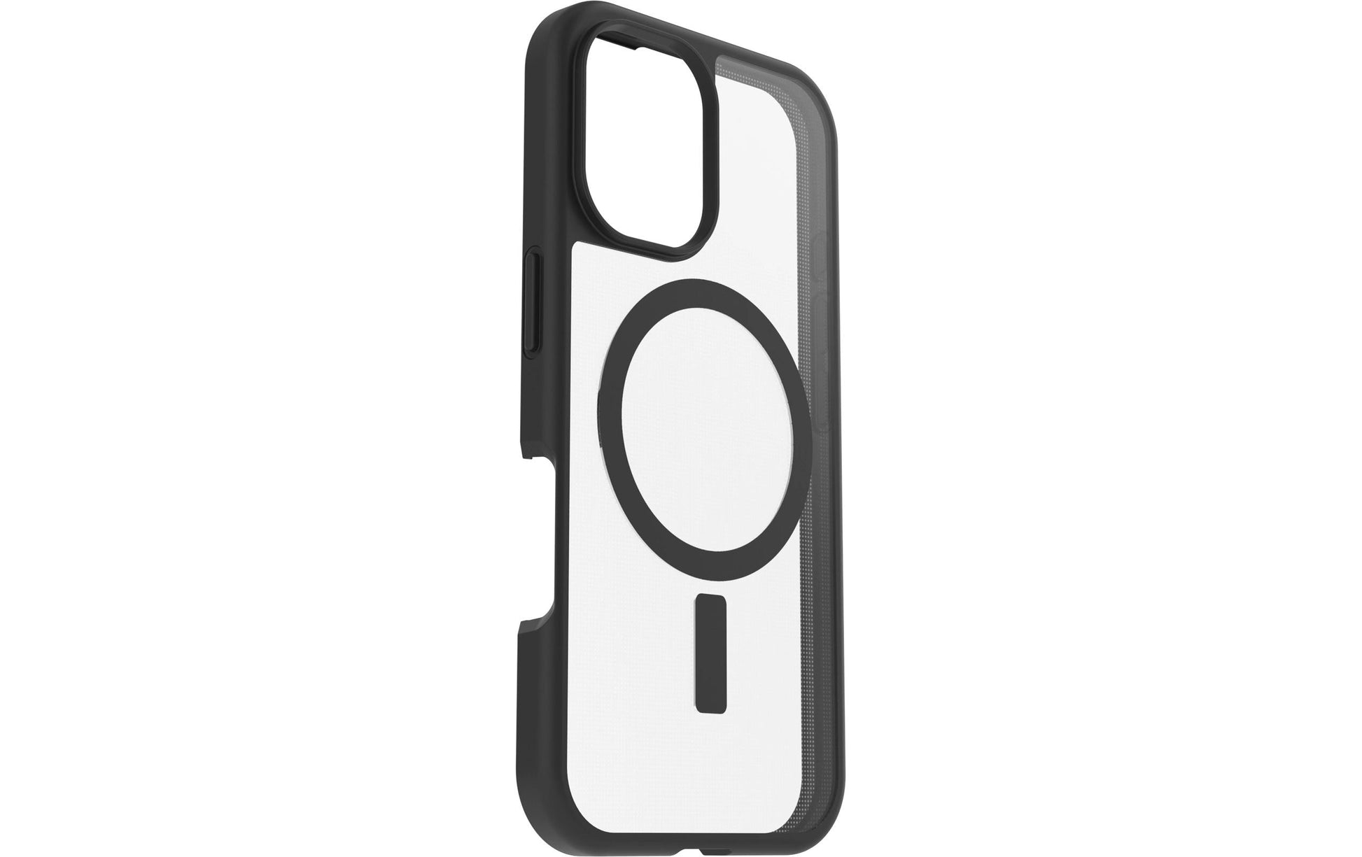 OtterBox React Backcover – für Apple iPhone 16, MagSafe, Kautschuk, Transparent/Schwarz