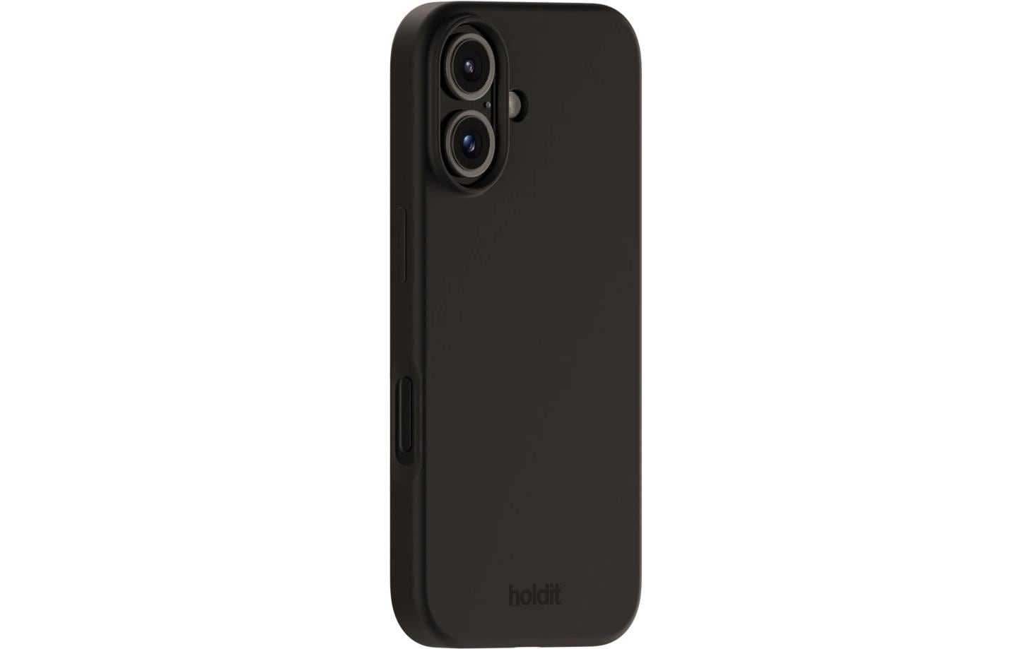 Holdit – Backcover – für Apple iPhone 16 Plus – Schwarz – Silikon