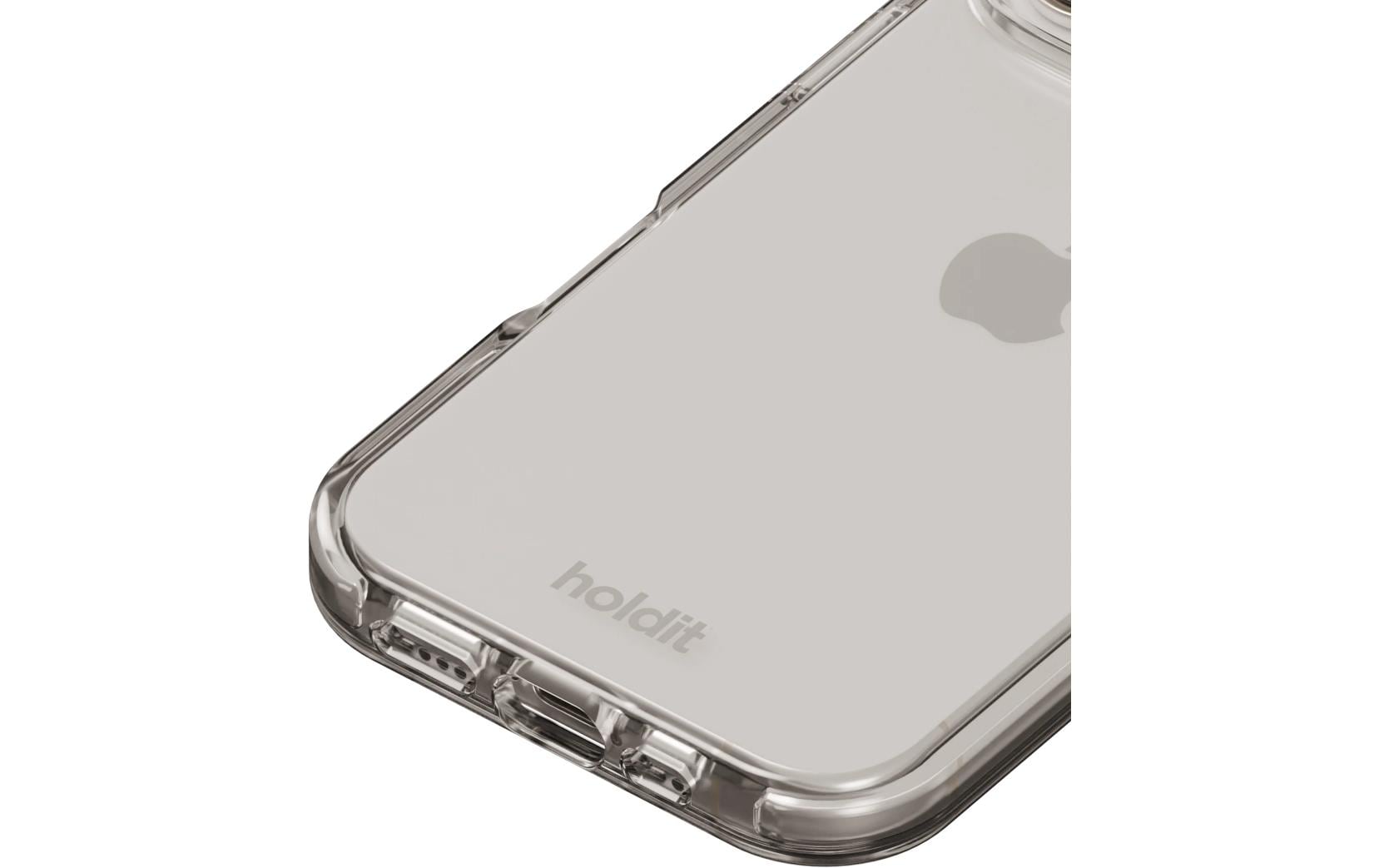 Holdit – Backcover – für Apple iPhone 16 Pro – weiss – TPU, kabelloses Laden