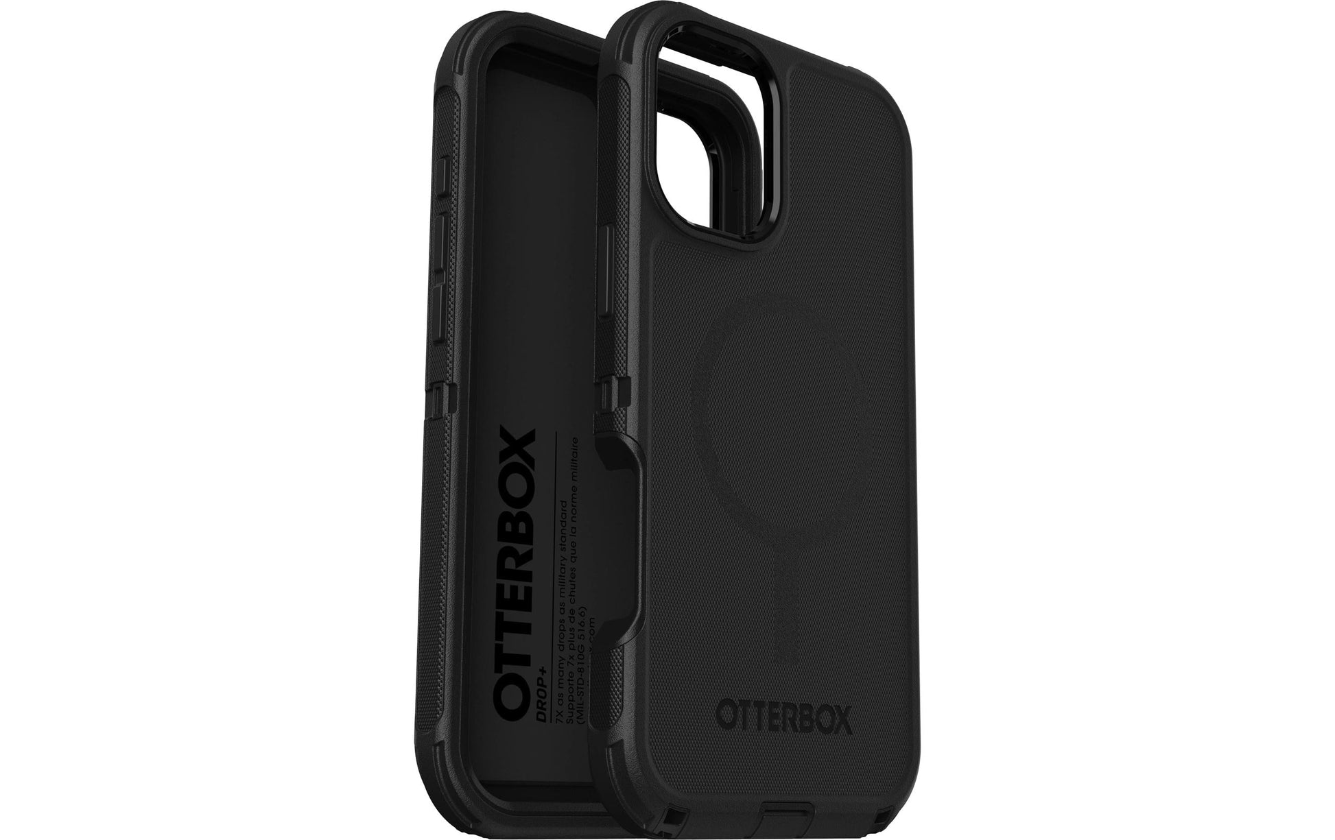 OtterBox Backcover Defender – für Apple iPhone 16 Plus – schwarz – PC, MagSafe-kompatibel