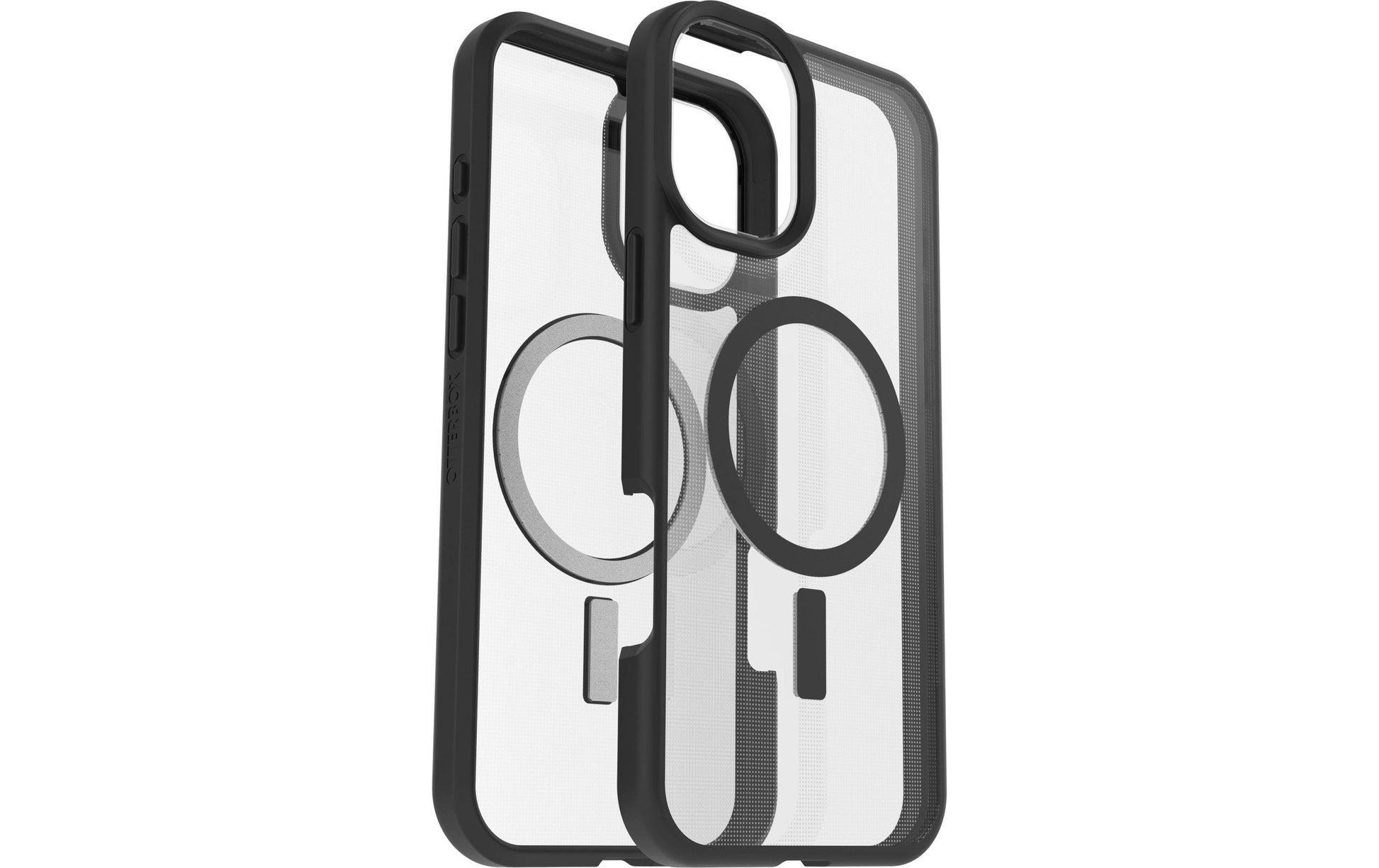 OtterBox Backcover – für Apple iPhone 16 Plus – transparent/schwarz – PC – MagSafe-kompatibel