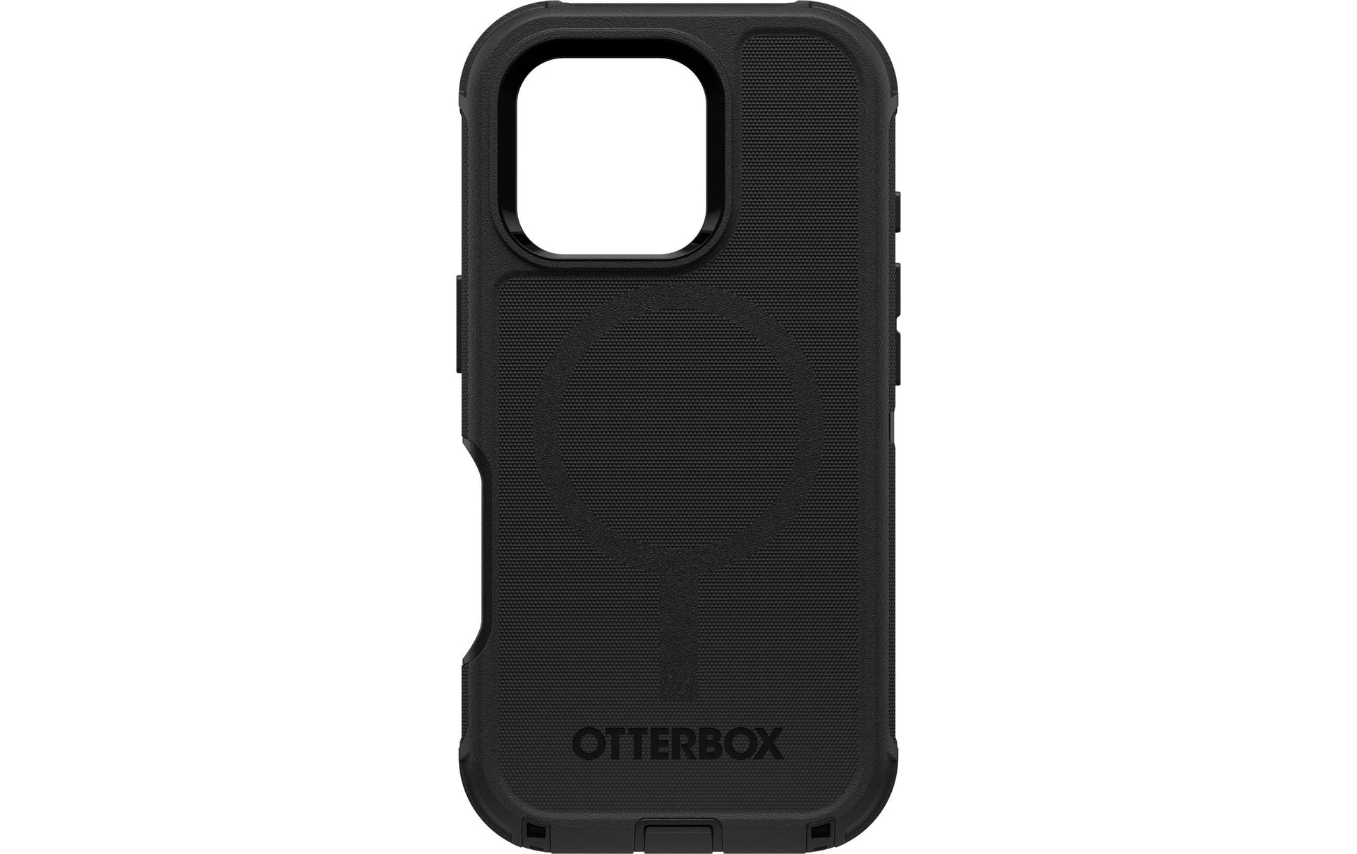 OtterBox Defender Rugged-Case – für Apple iPhone 16 Pro, MagSafe, Gummi, Schwarz, mit Gürtelclip