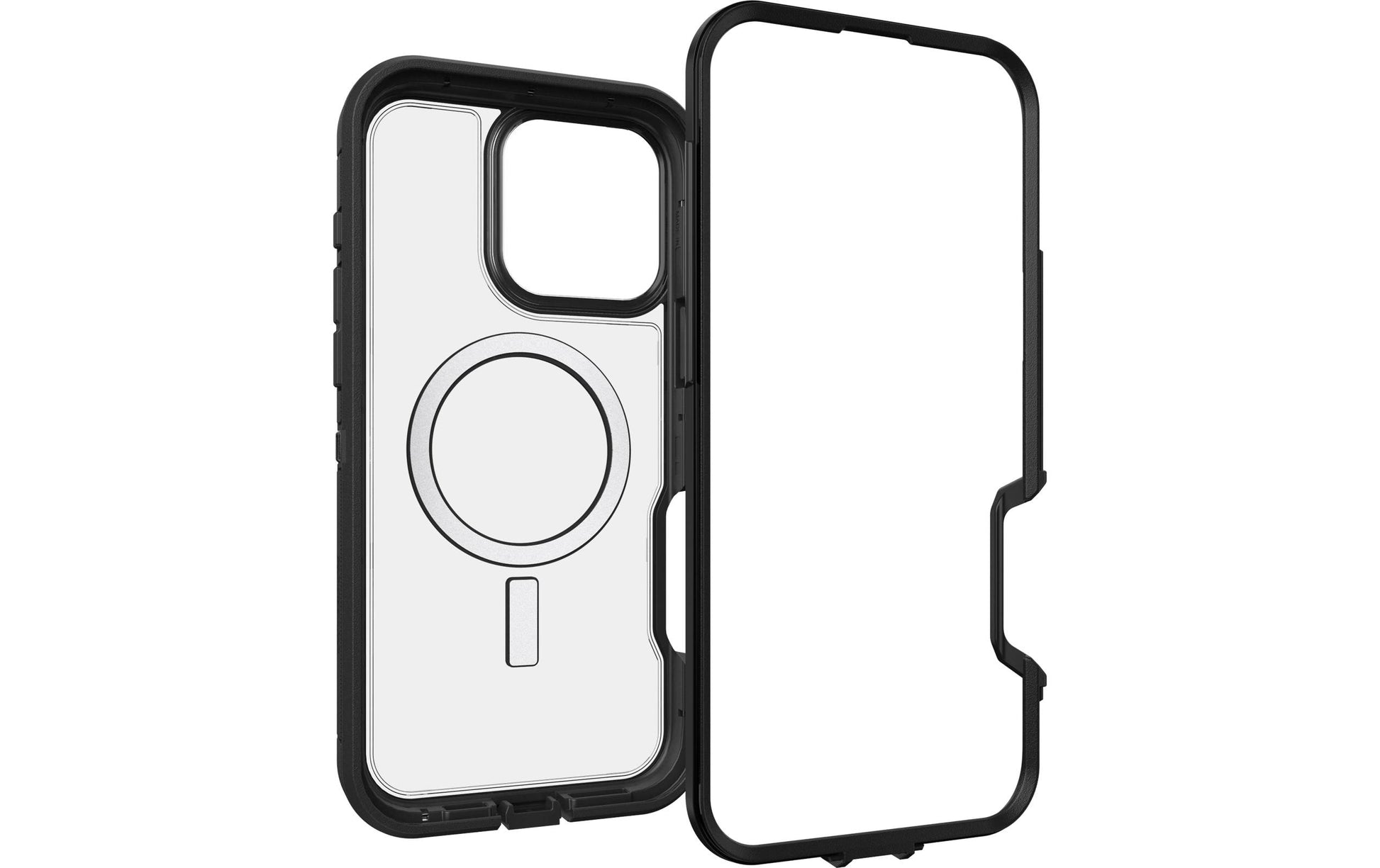 OtterBox Defender XT Backcover – für Apple iPhone 16 Pro Max, MagSafe, Gummi, Schwarz