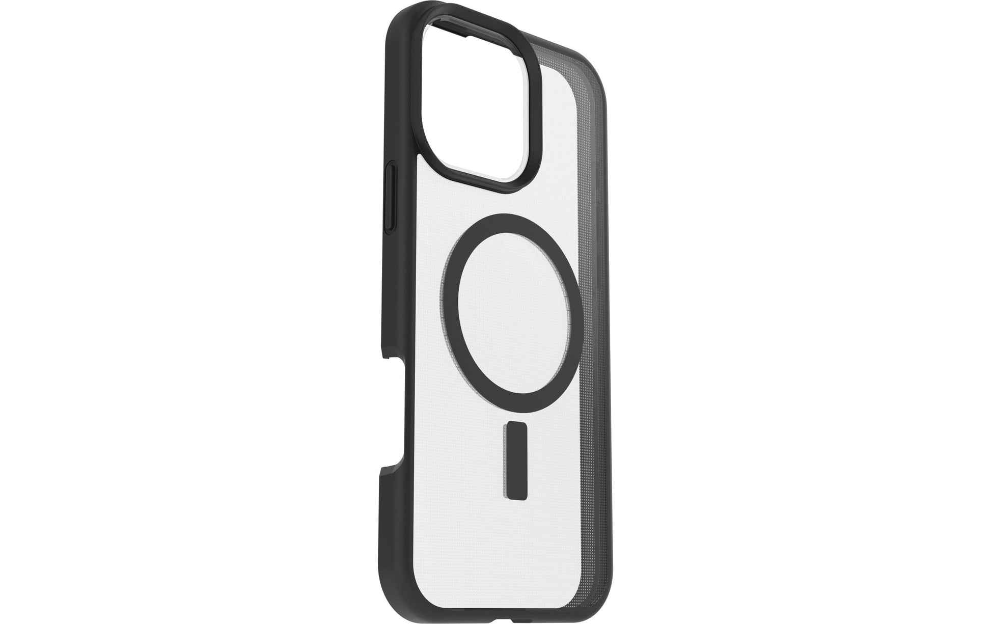 OtterBox React Backcover – für Apple iPhone 16 Pro Max, MagSafe, Kautschuk, transparent/schwarz